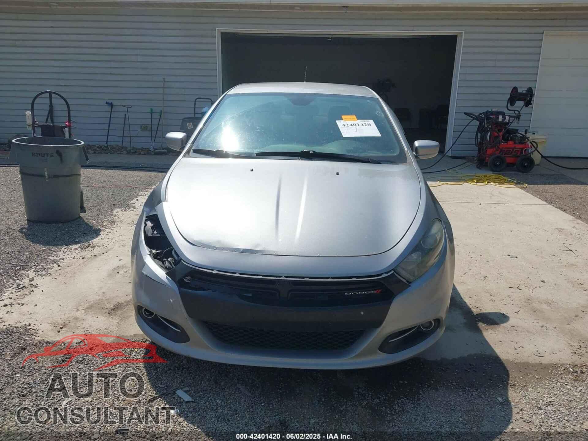 DODGE DART 2015 - 1C3CDFBB5FD213311