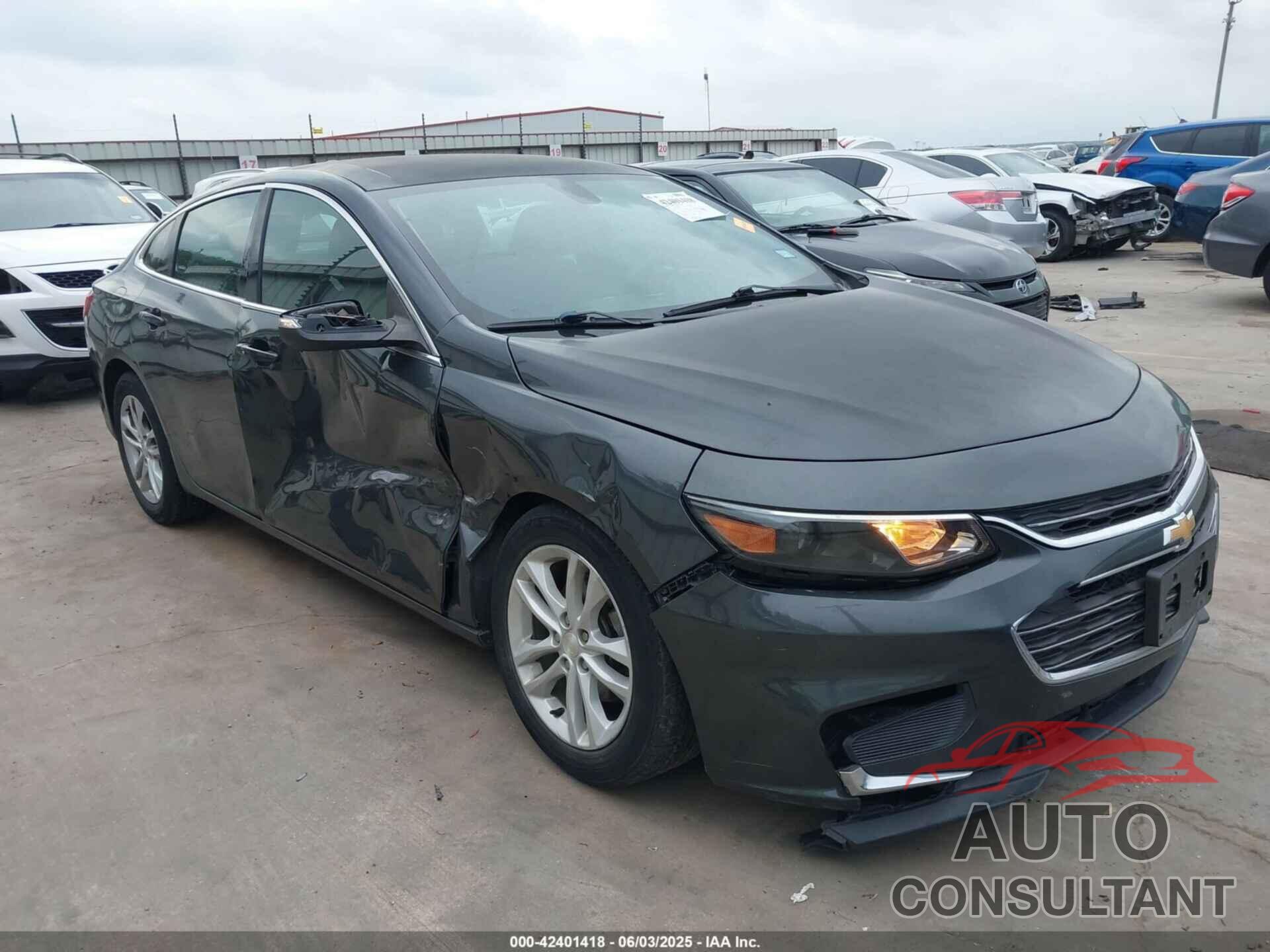 CHEVROLET MALIBU 2016 - 1G1ZE5ST9GF310838