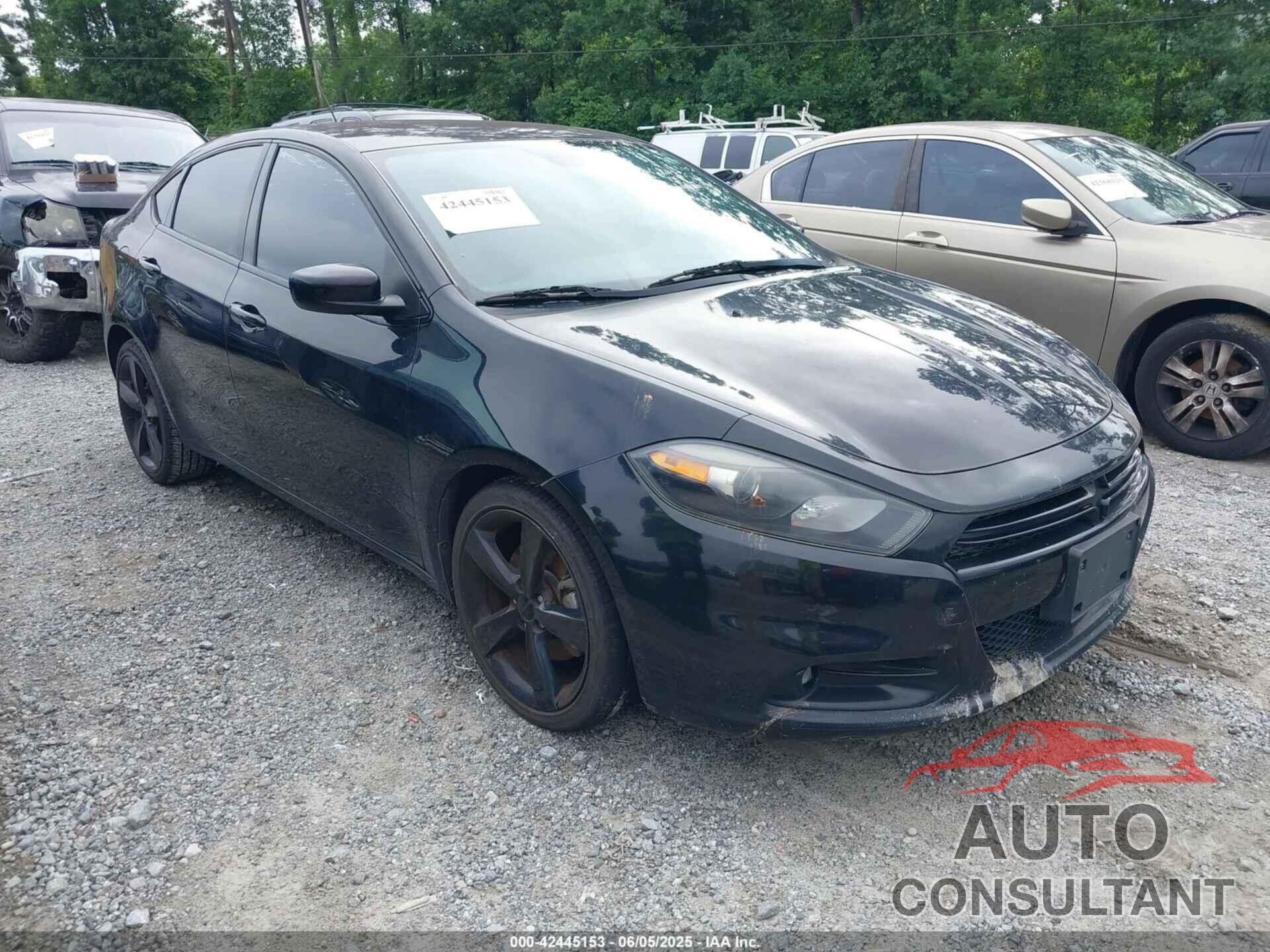 DODGE DART 2015 - 1C3CDFBB1FD101900