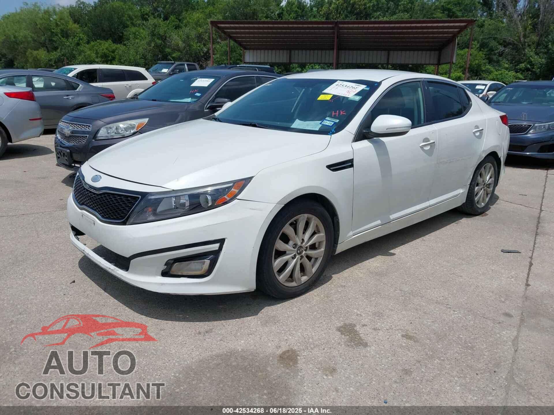 KIA OPTIMA 2015 - KNAGM4A76F5620706