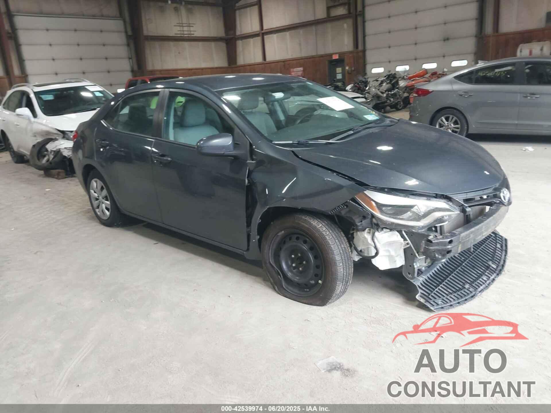 TOYOTA COROLLA 2016 - 2T1BURHE6GC591291