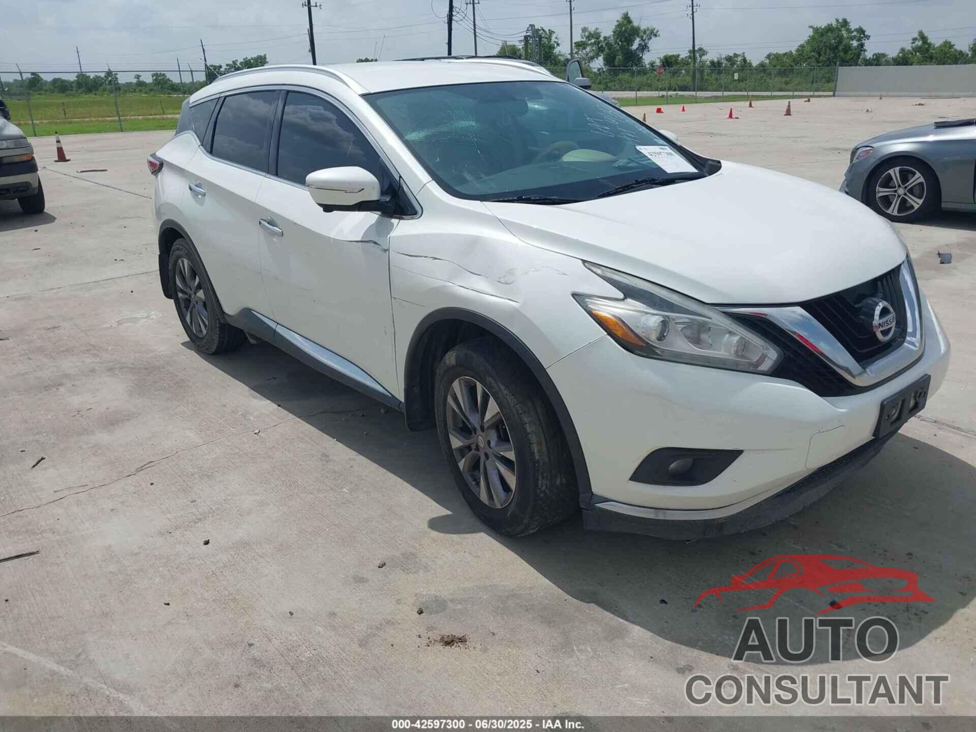 NISSAN MURANO 2015 - 5N1AZ2MG0FN228049