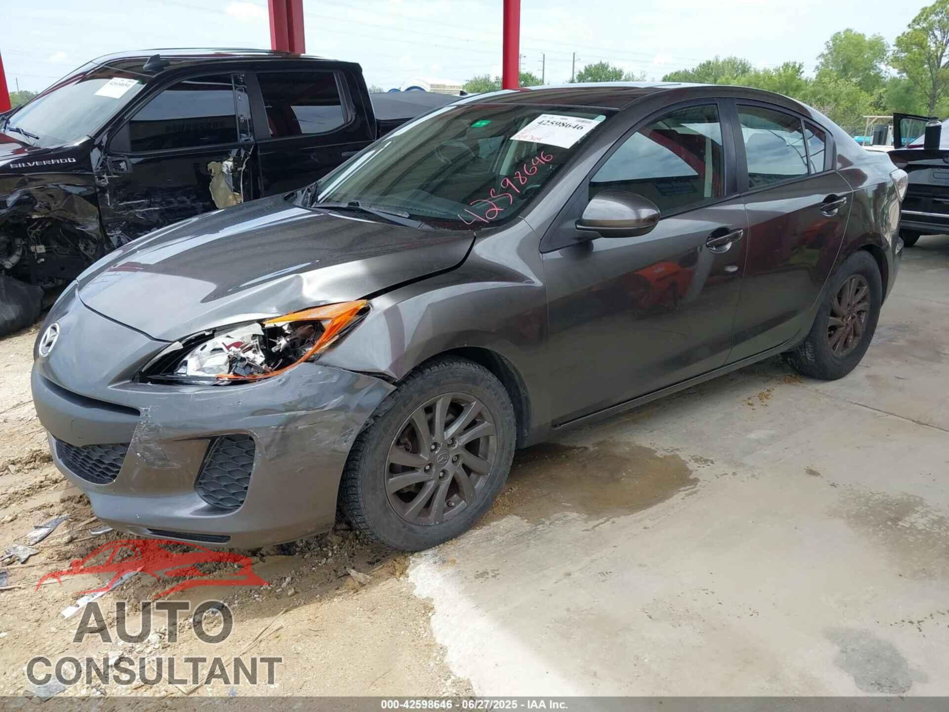 MAZDA MAZDA3 2012 - JM1BL1V71C1699391