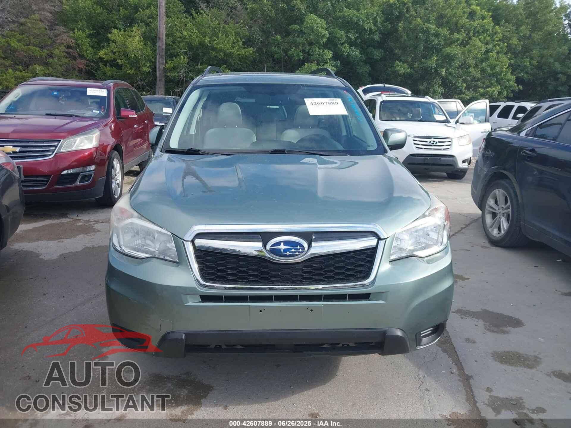 SUBARU FORESTER 2015 - JF2SJADC3FH405507