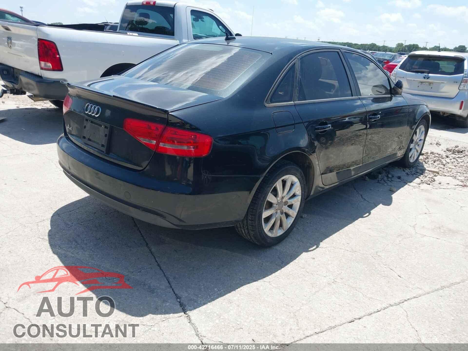 AUDI A4 2014 - WAUAFAFL1EA047742