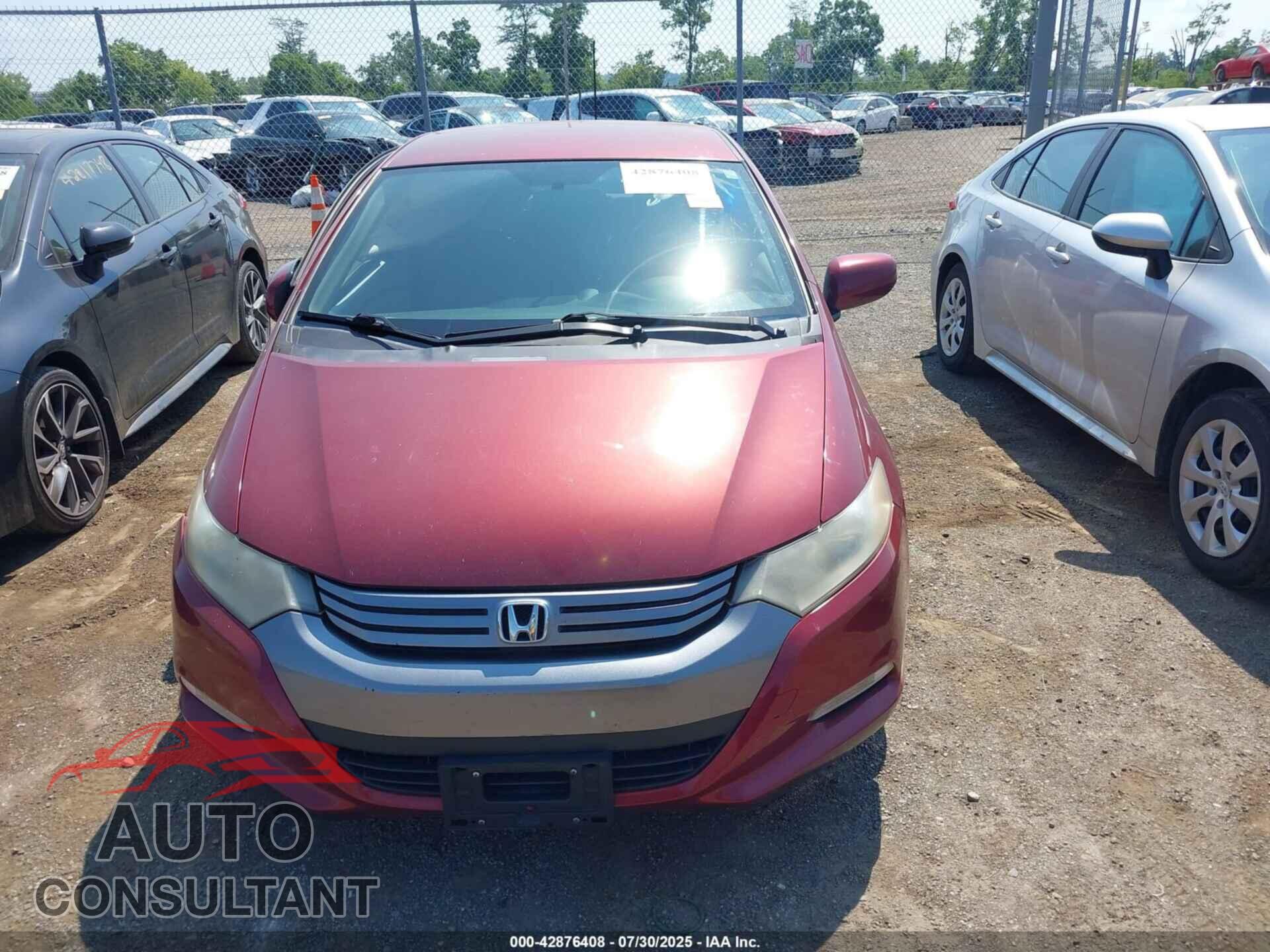 HONDA INSIGHT 2010 - JHMZE2H52AS011218