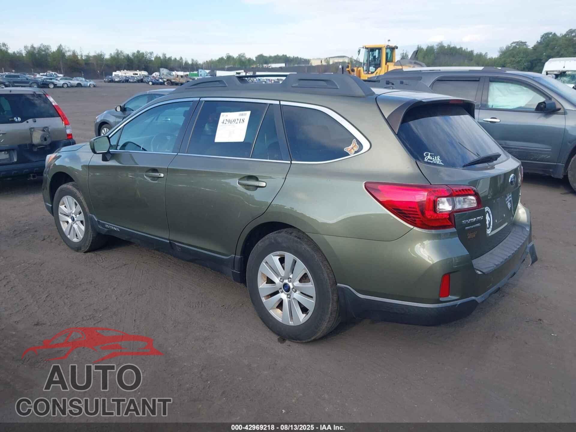 SUBARU OUTBACK 2015 - 4S4BSACC4F3213017