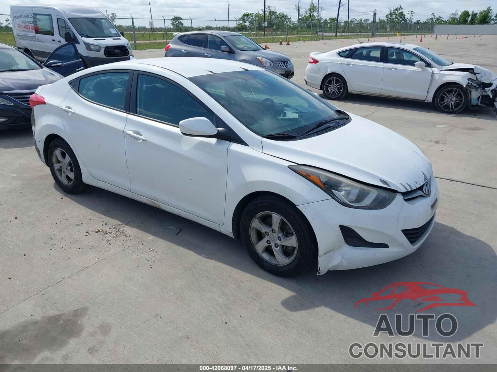 HYUNDAI ELANTRA 2014 - 5NPDH4AE9EH516928