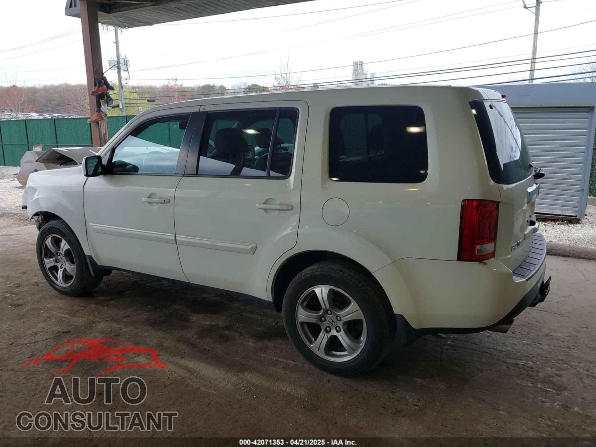 HONDA PILOT 2014 - 5FNYF4H59EB047609