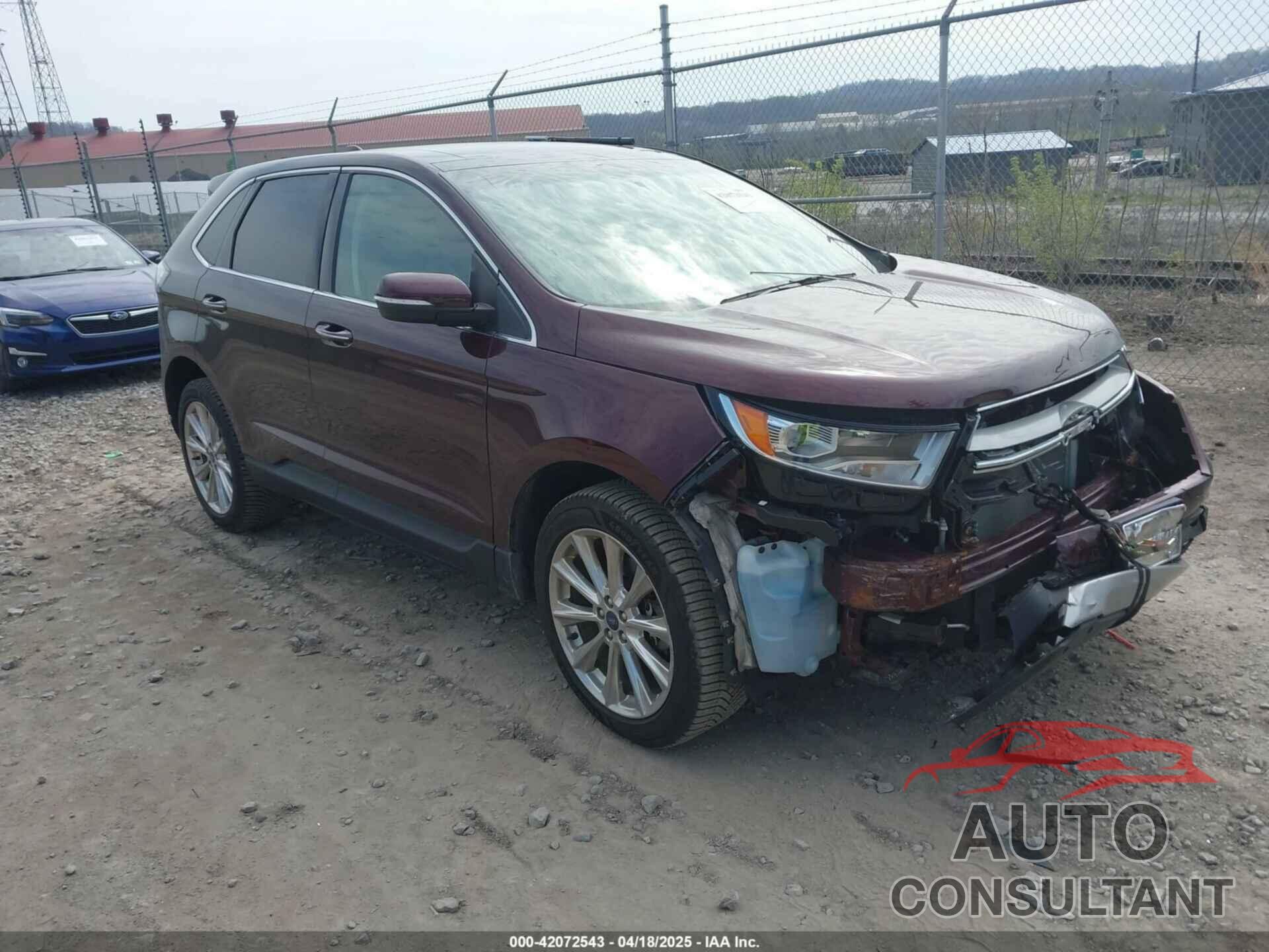 FORD EDGE 2017 - 2FMPK4K81HBB51275