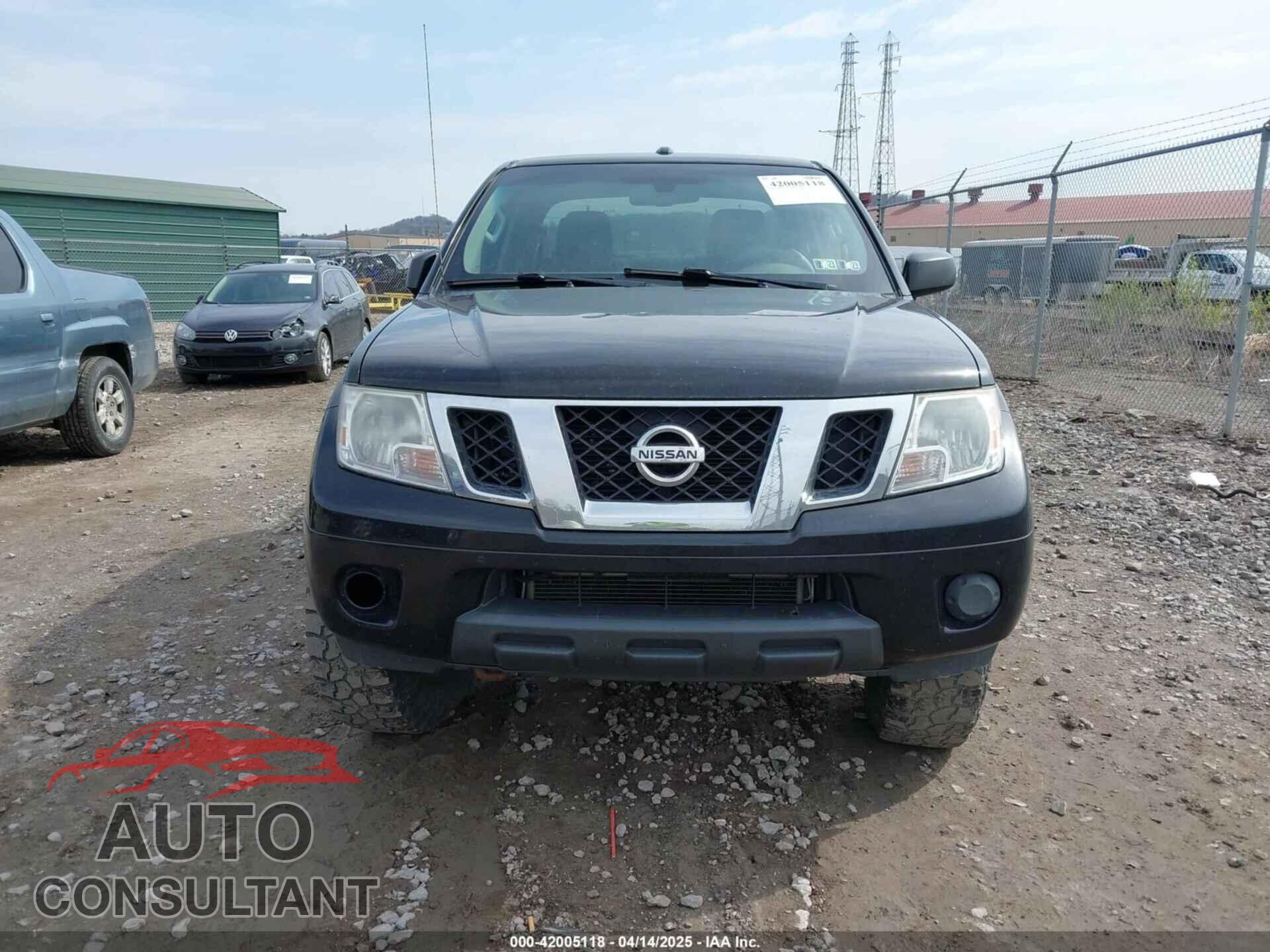 NISSAN FRONTIER 2012 - 1N6AD0EV8CC406556