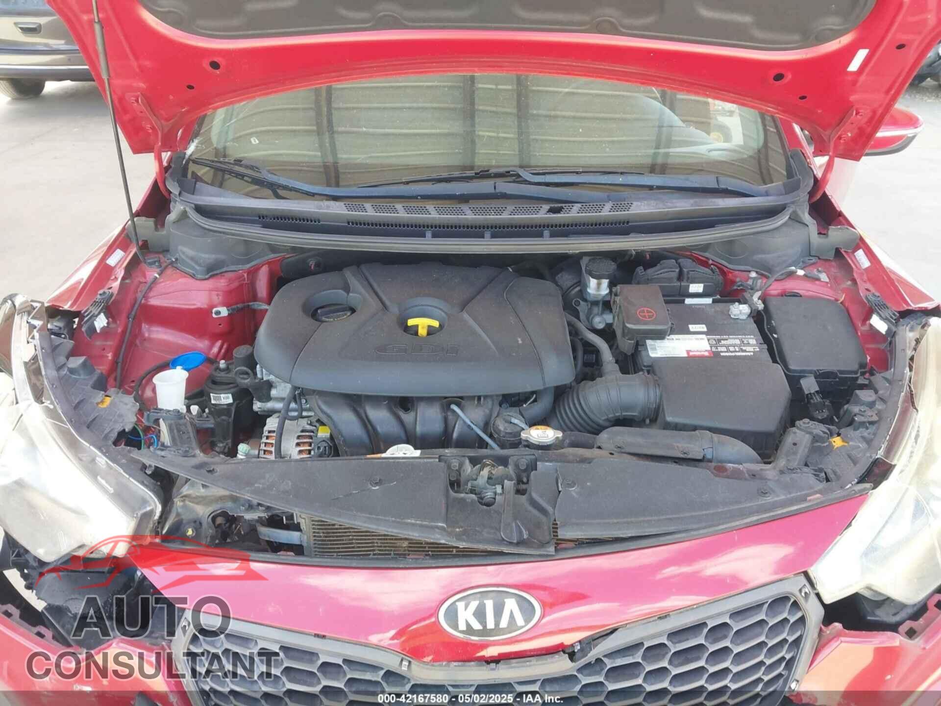 KIA FORTE 2014 - KNAFX4A88E5060990