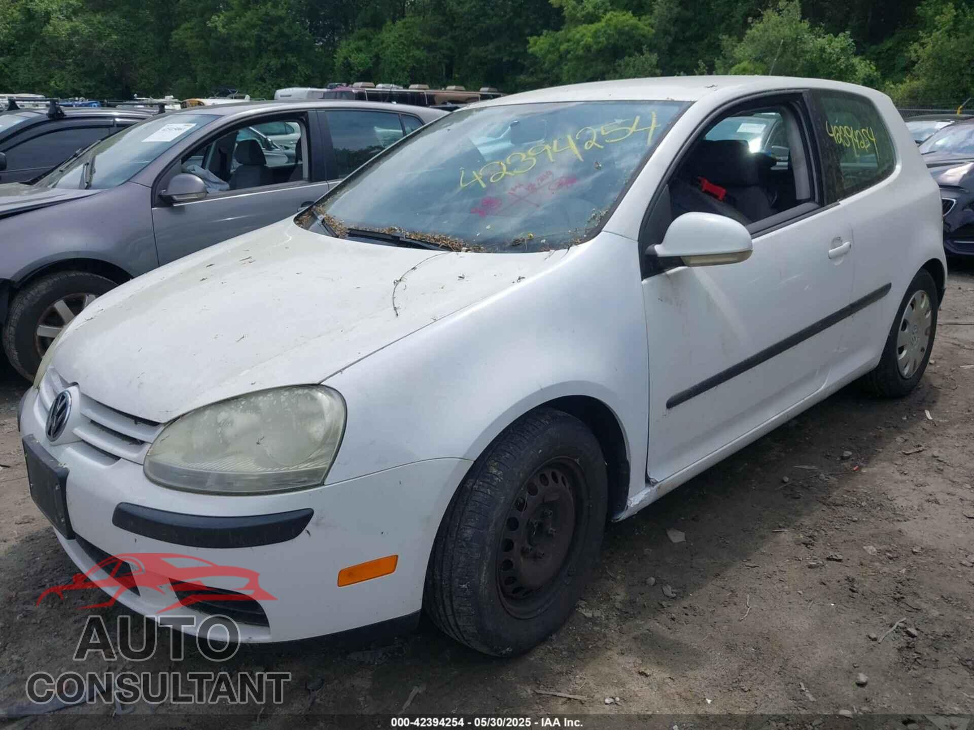 VOLKSWAGEN RABBIT 2009 - WVWBB71K99W112155