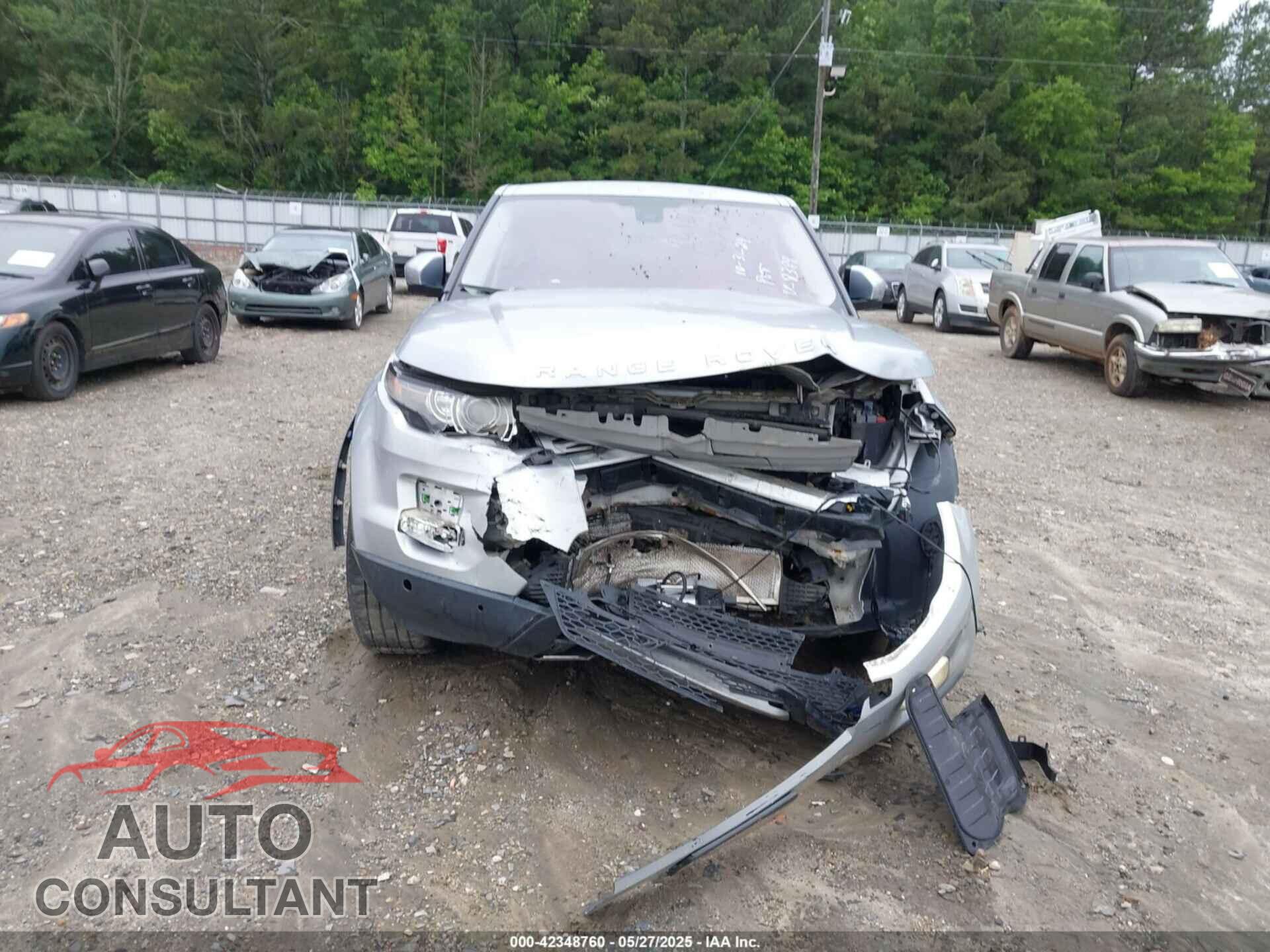 LAND ROVER RANGE ROVER EVOQUE 2012 - SALVV2BG6CH608388