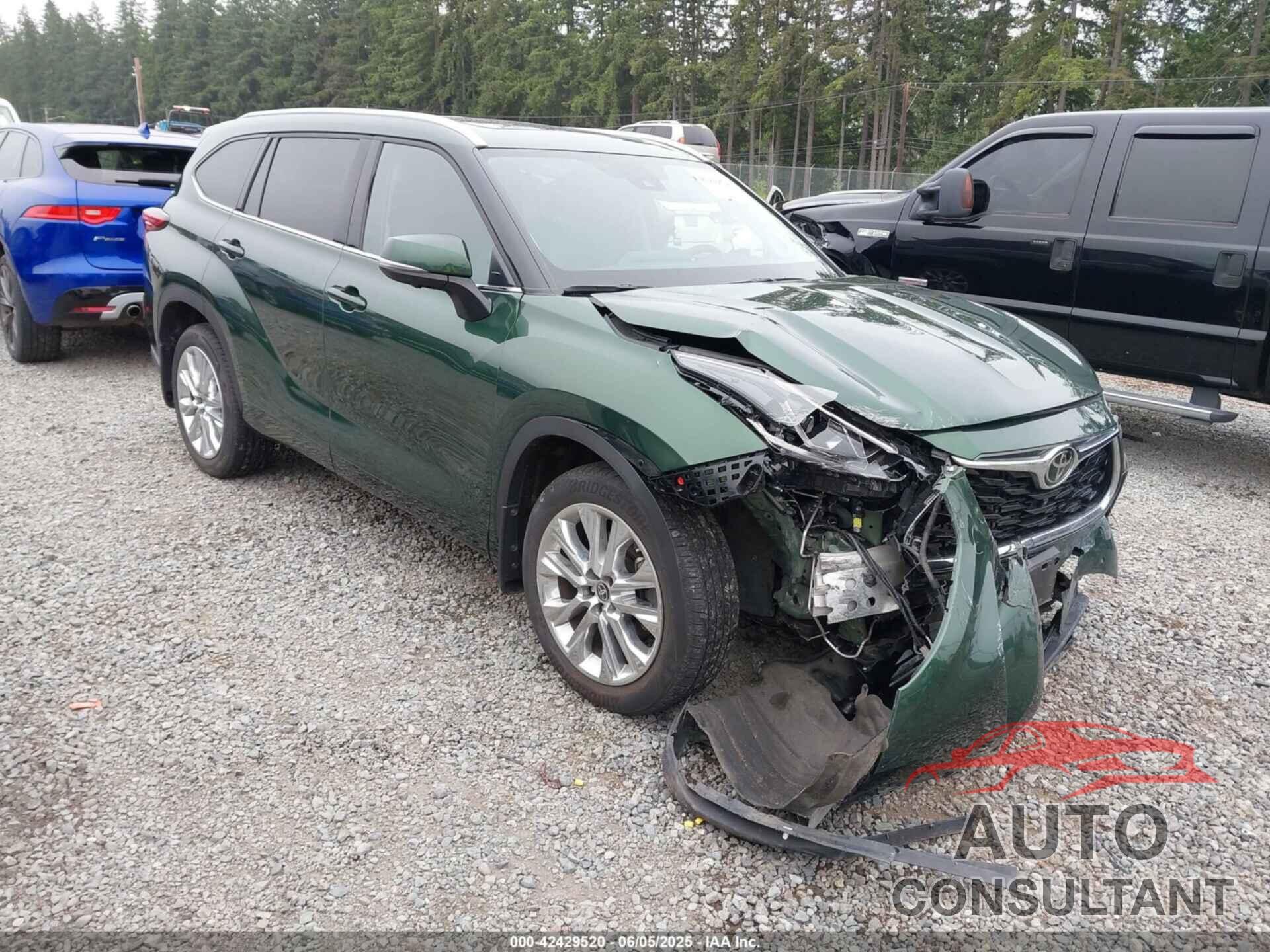 TOYOTA HIGHLANDER 2023 - 5TDKDRBH5PS500246