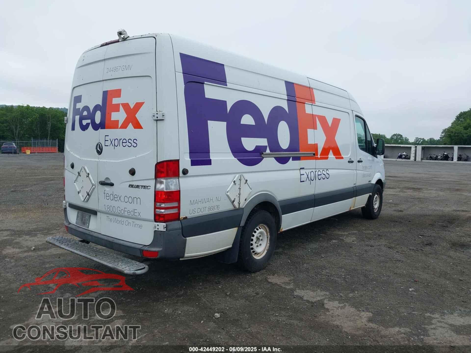 MERCEDES-BENZ SPRINTER 2500 2011 - WD3PE8CB7B5587499