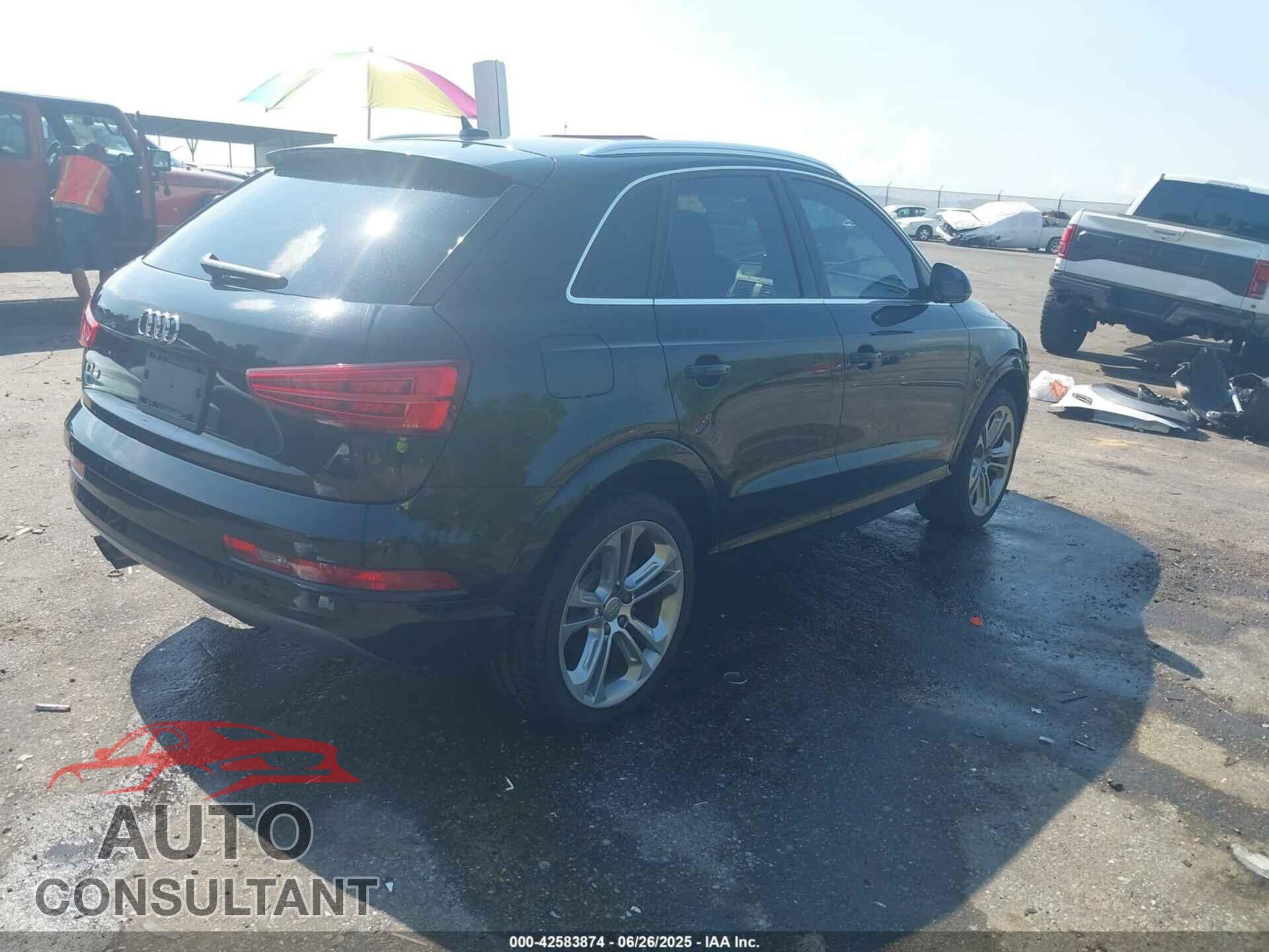 AUDI Q3 2016 - WA1BFCFS2GR008702