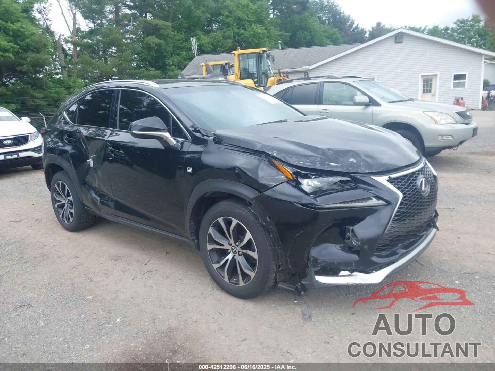 LEXUS NX 200T 2016 - JTJBARBZ4G2060686