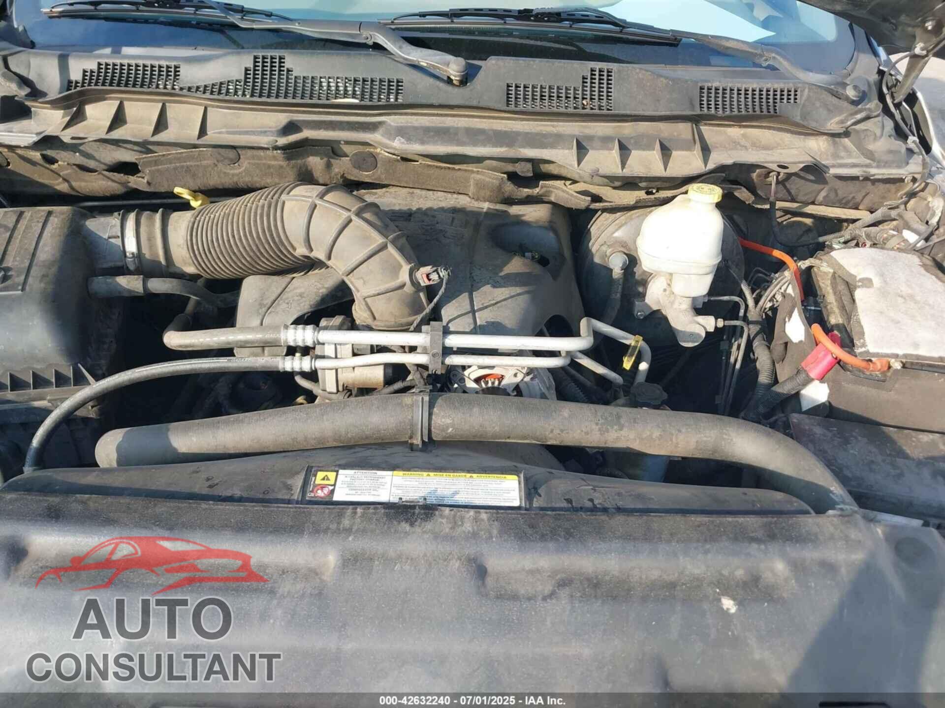 DODGE RAM 1500 2010 - 1D7RB1CT0AS134077