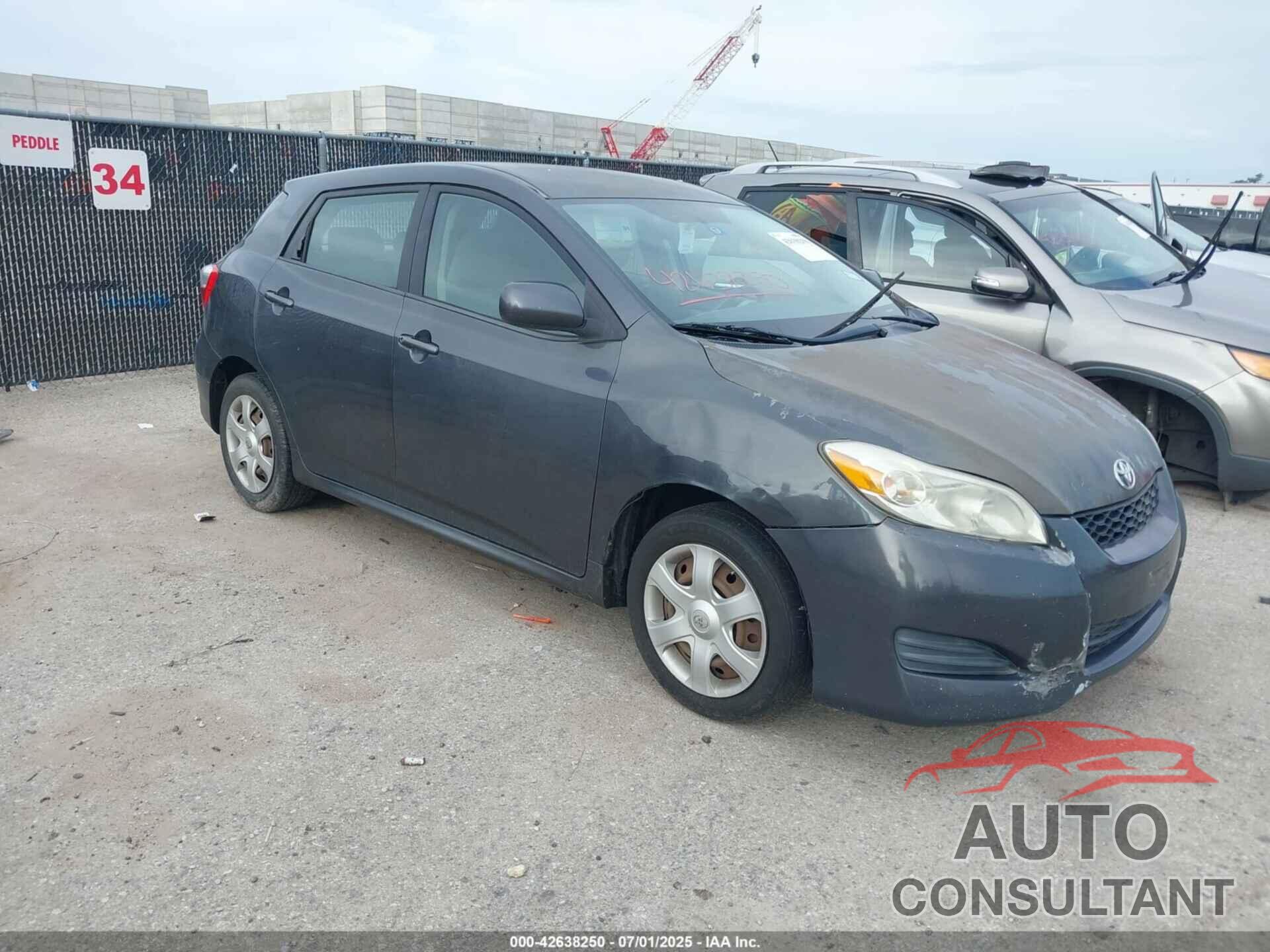 TOYOTA MATRIX 2009 - 2T1KU40E69C069200