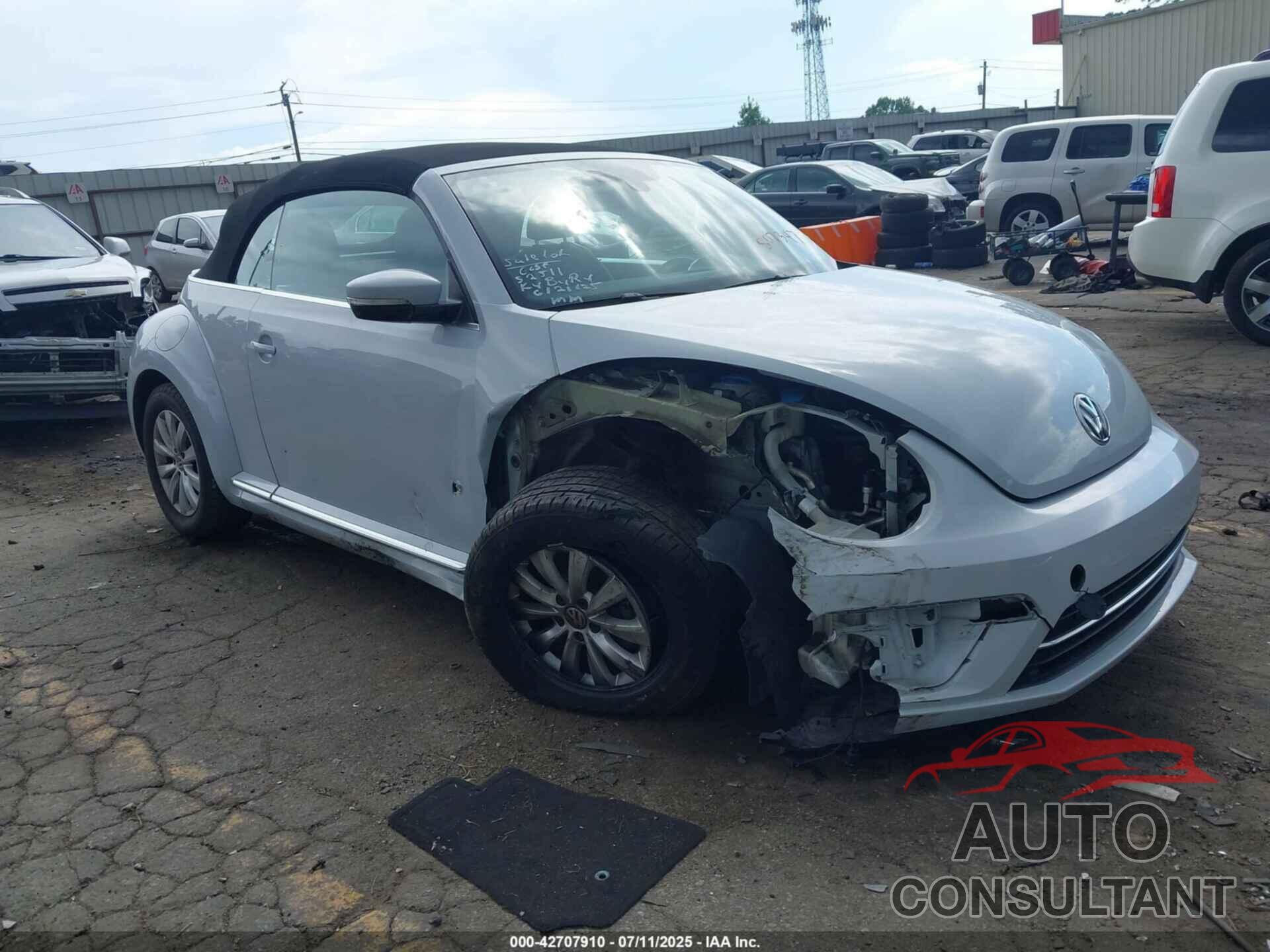 VOLKSWAGEN BEETLE 2017 - 3VW517AT3HM807347