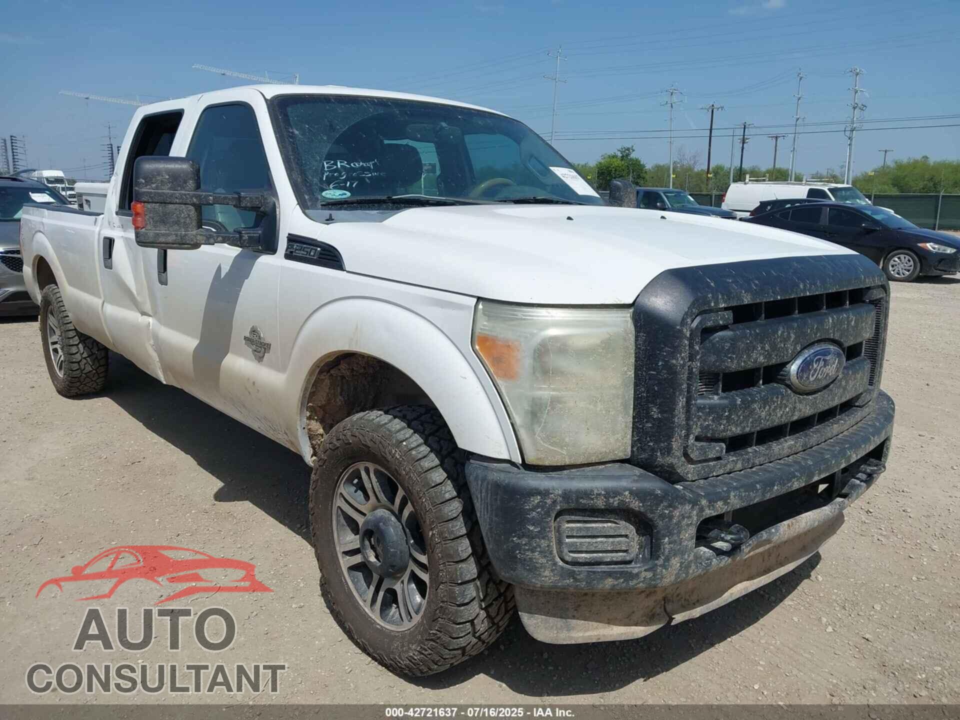 FORD F-250 2012 - 1FT7W2BT7CEA82140