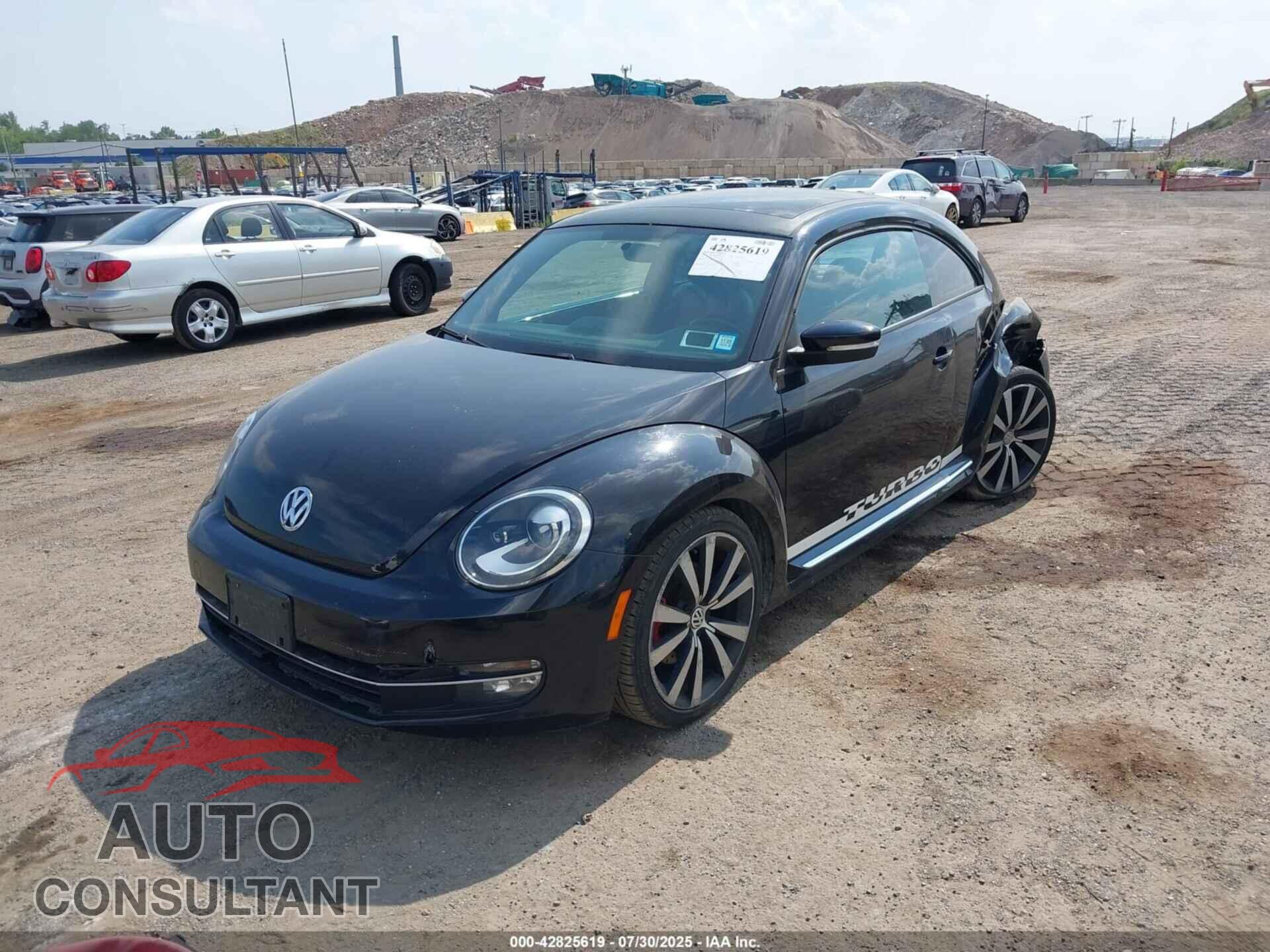 VOLKSWAGEN BEETLE 2012 - 3VWVA7AT3CM663128
