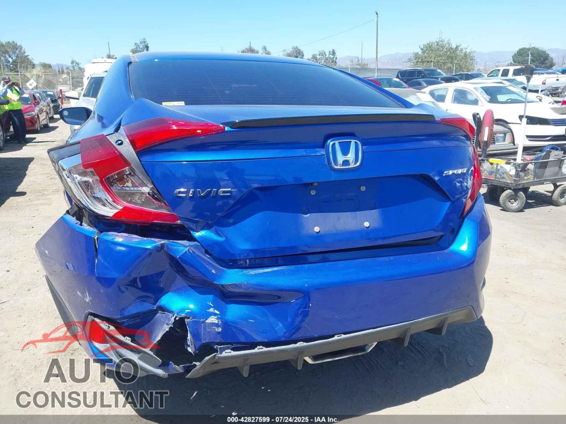 HONDA CIVIC 2019 - 2HGFC2F82KH554991