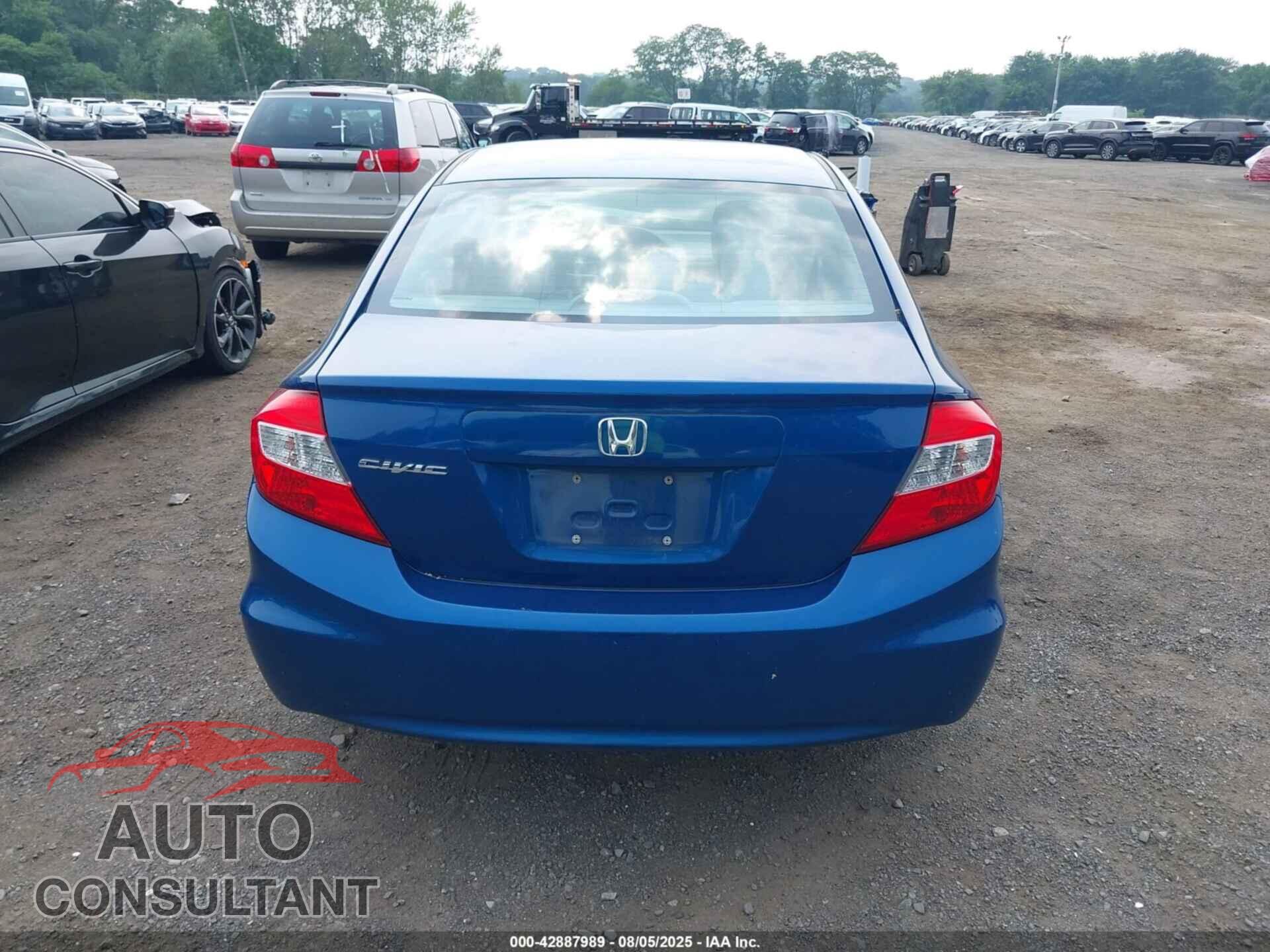 HONDA CIVIC 2012 - 19XFB2F90CE328701