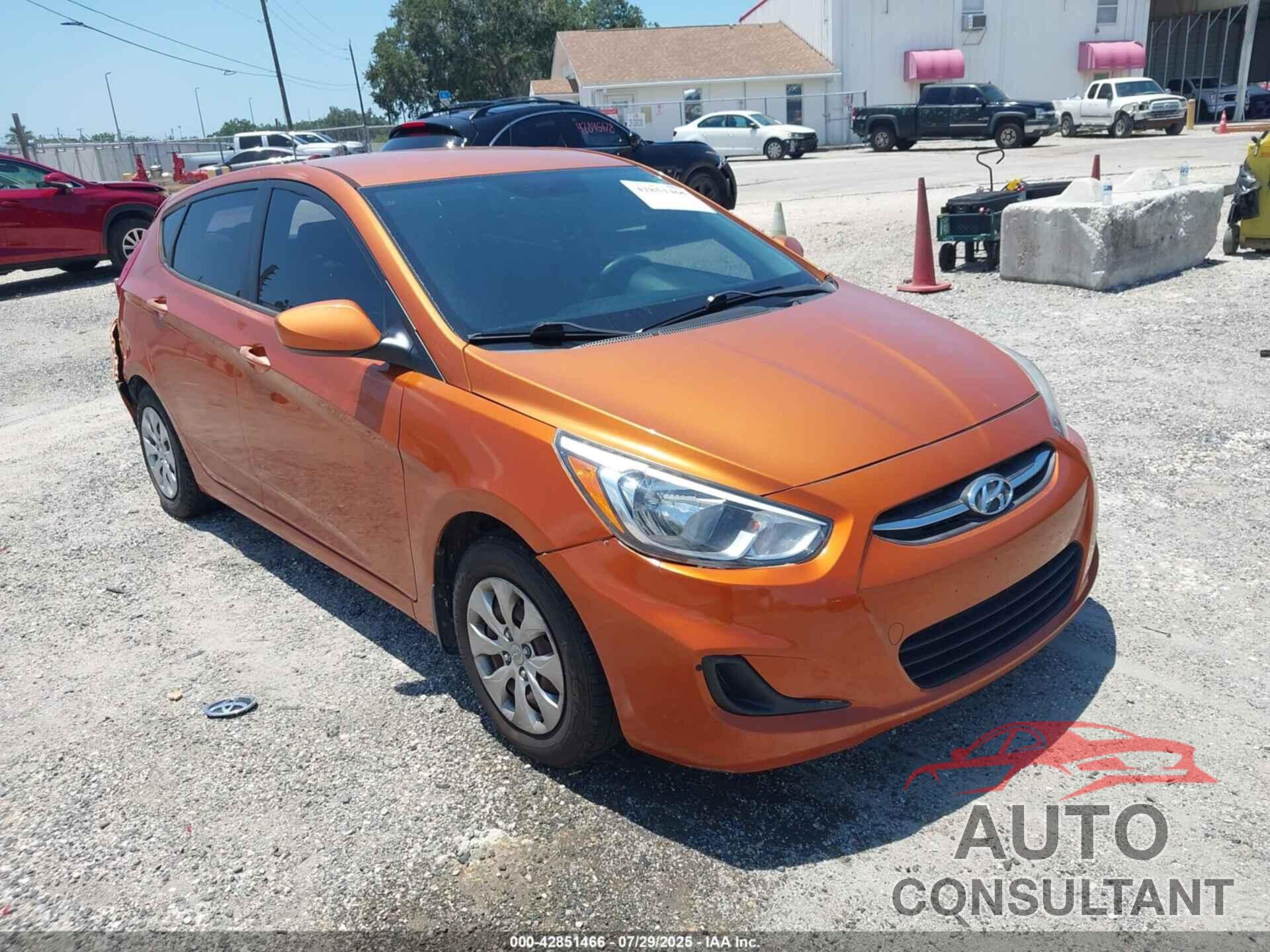 HYUNDAI ACCENT 2015 - KMHCT5AE5FU199796