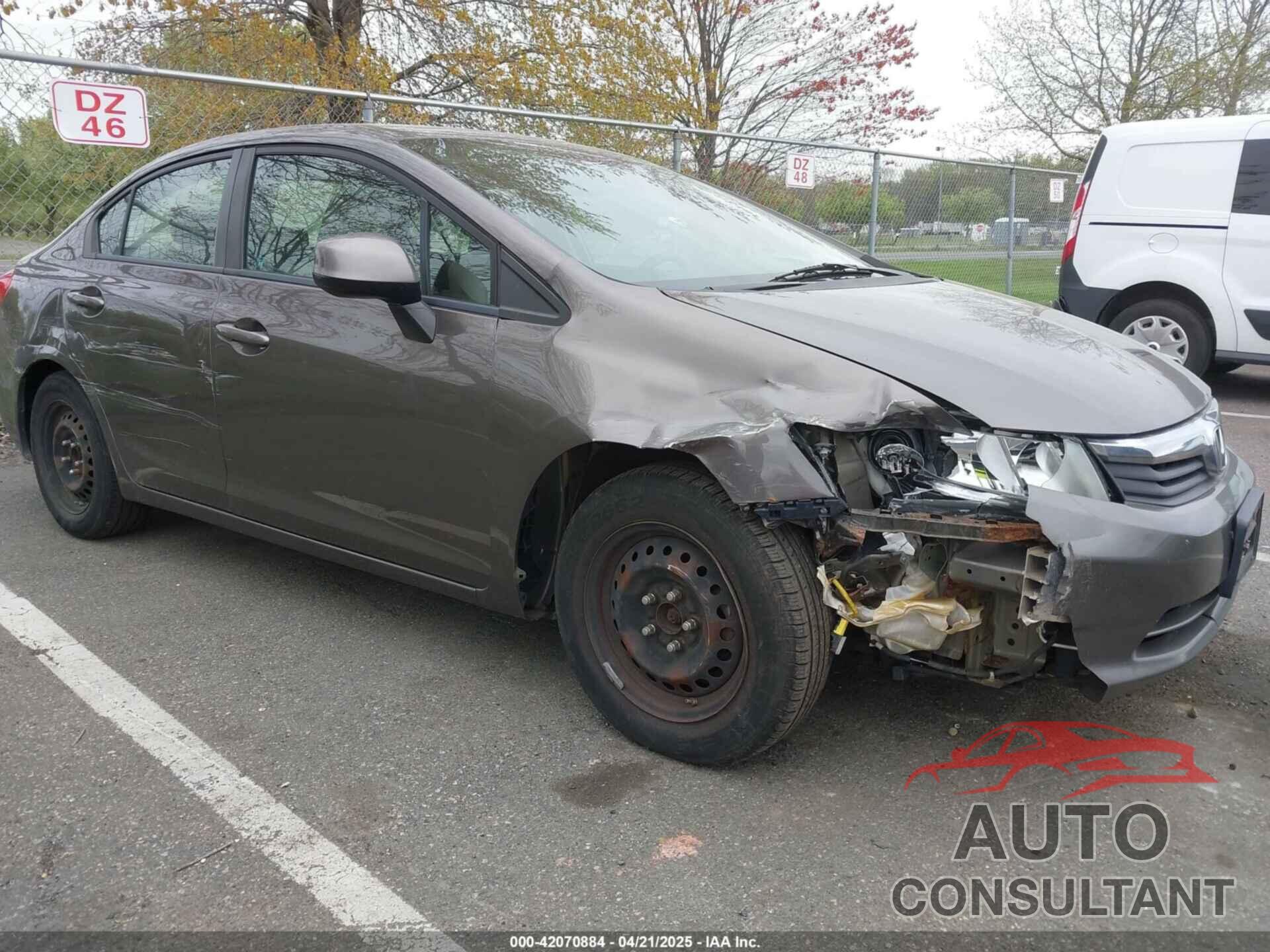 HONDA CIVIC 2012 - 19XFB2F55CE341893