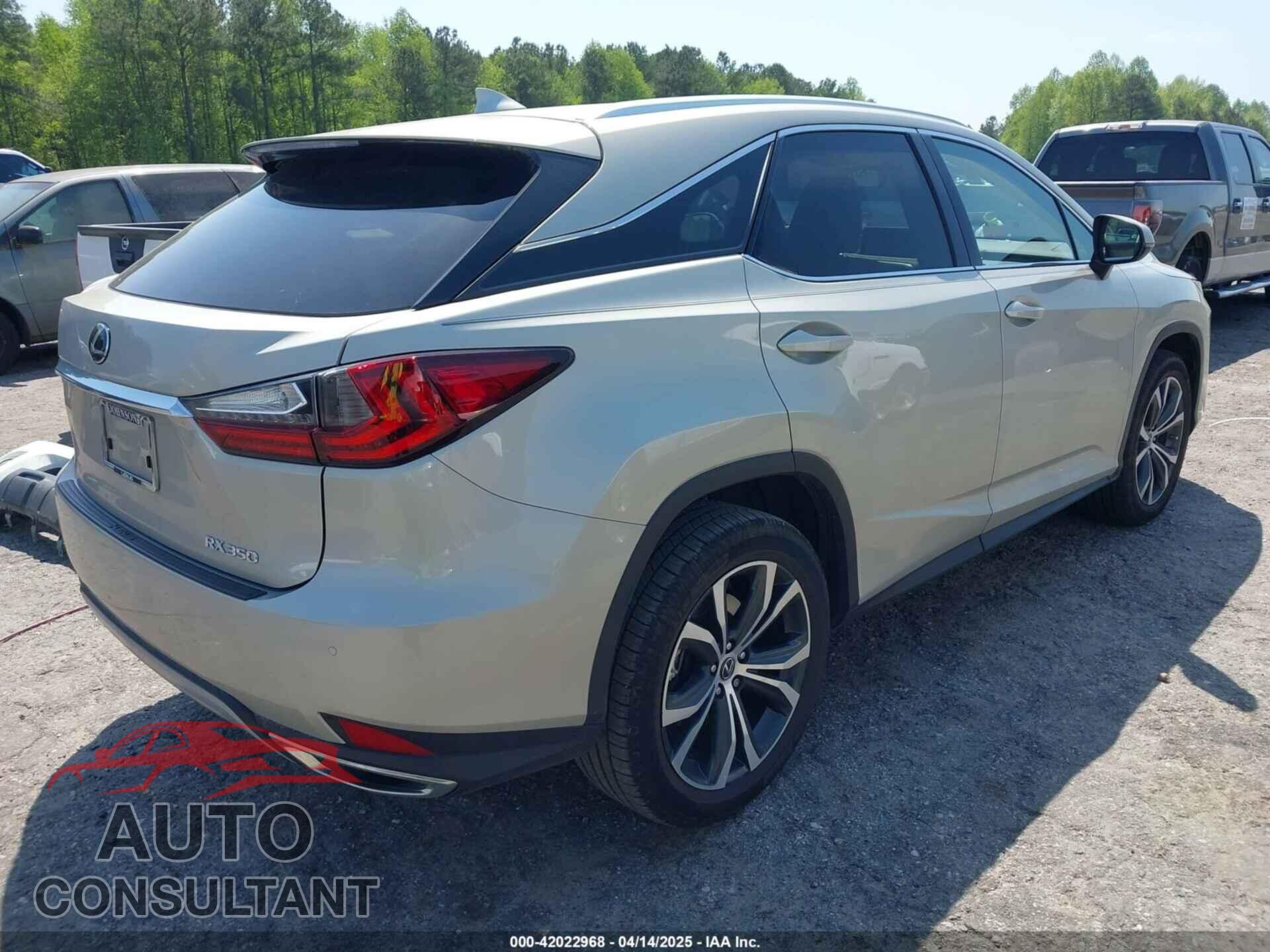 LEXUS RX 350 2020 - 2T2HZMAA2LC155128