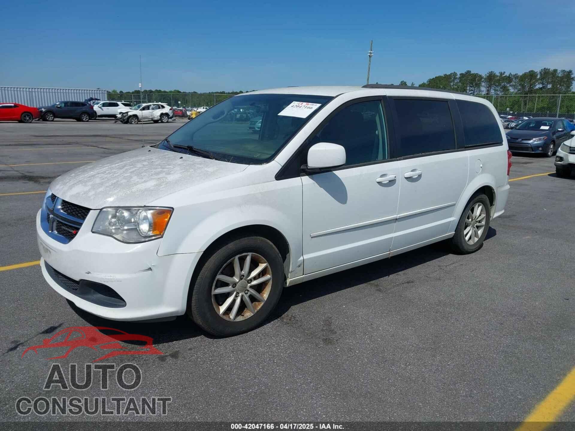 DODGE GRAND CARAVAN 2016 - 2C4RDGCG5GR396147