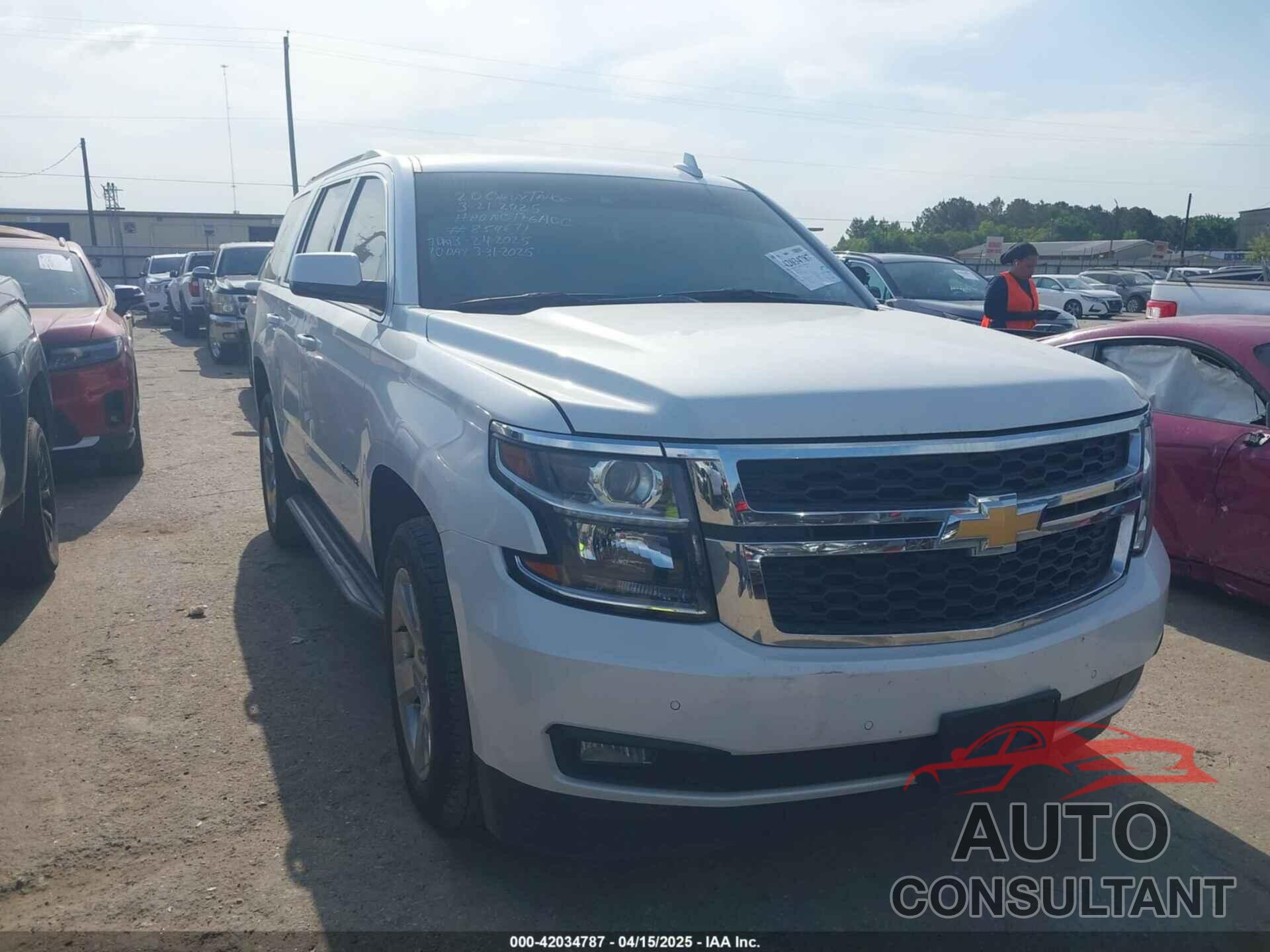 CHEVROLET TAHOE 2020 - 1GNSCBKC9LR302297