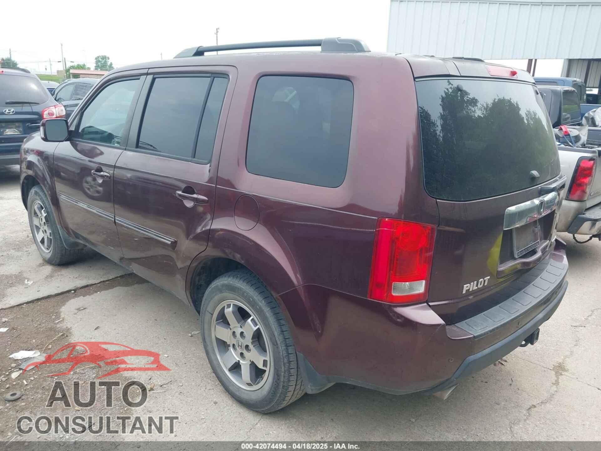 HONDA PILOT 2011 - 5FNYF3H91BB044079