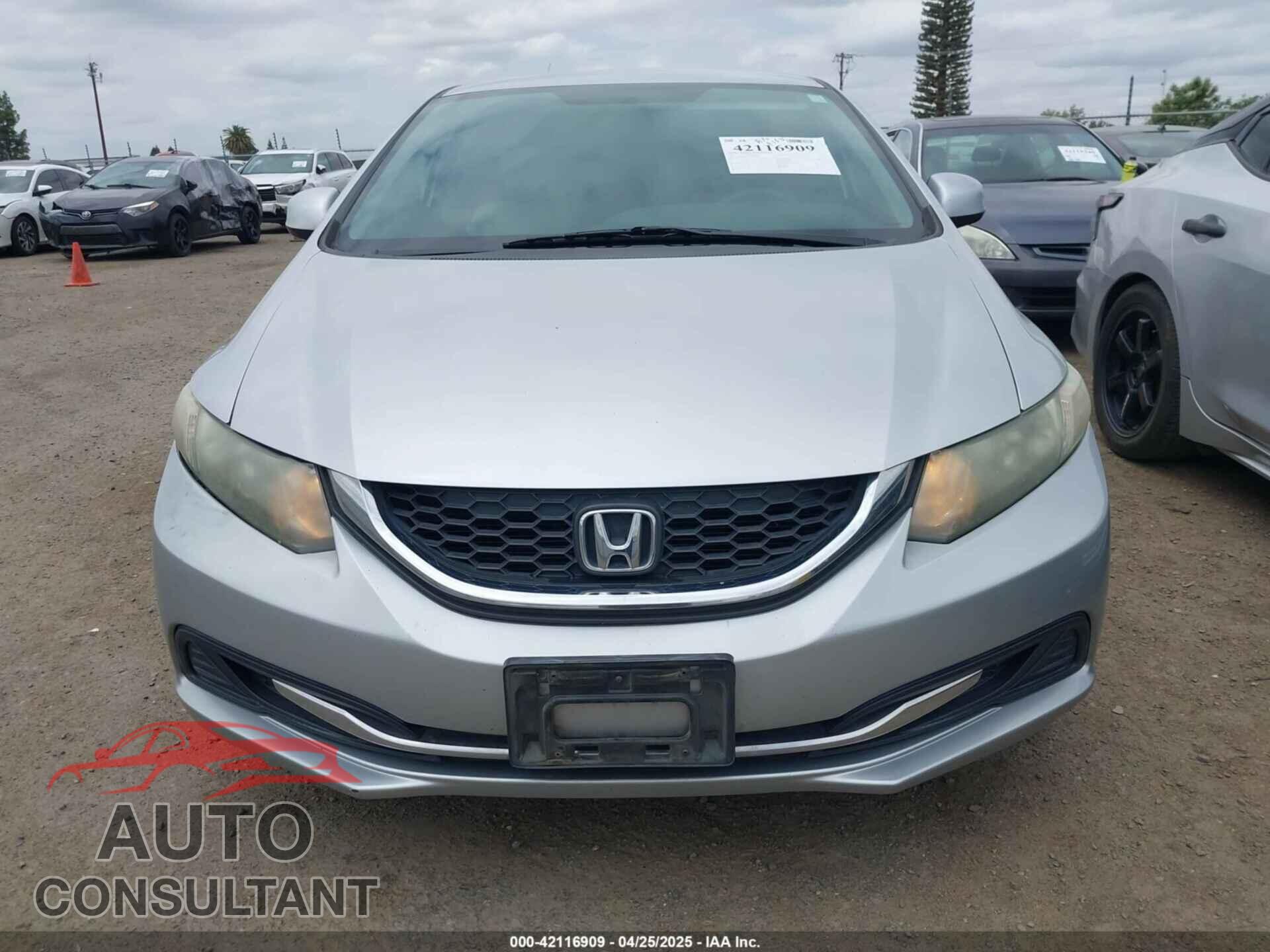 HONDA CIVIC 2013 - 19XFB2F59DE245220