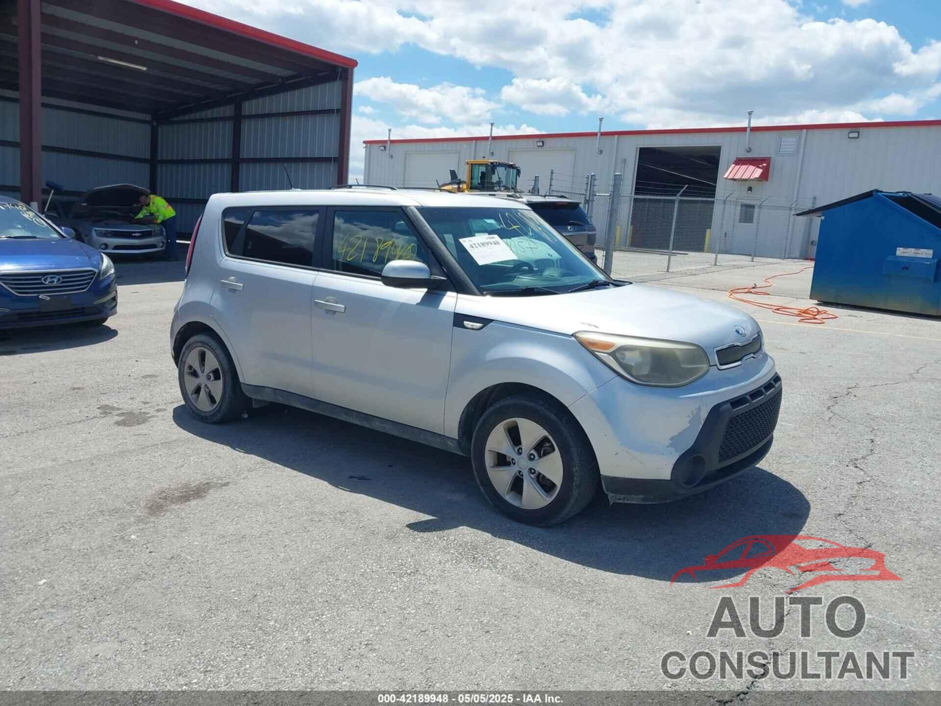 KIA SOUL 2014 - KNDJN2A27E7701568