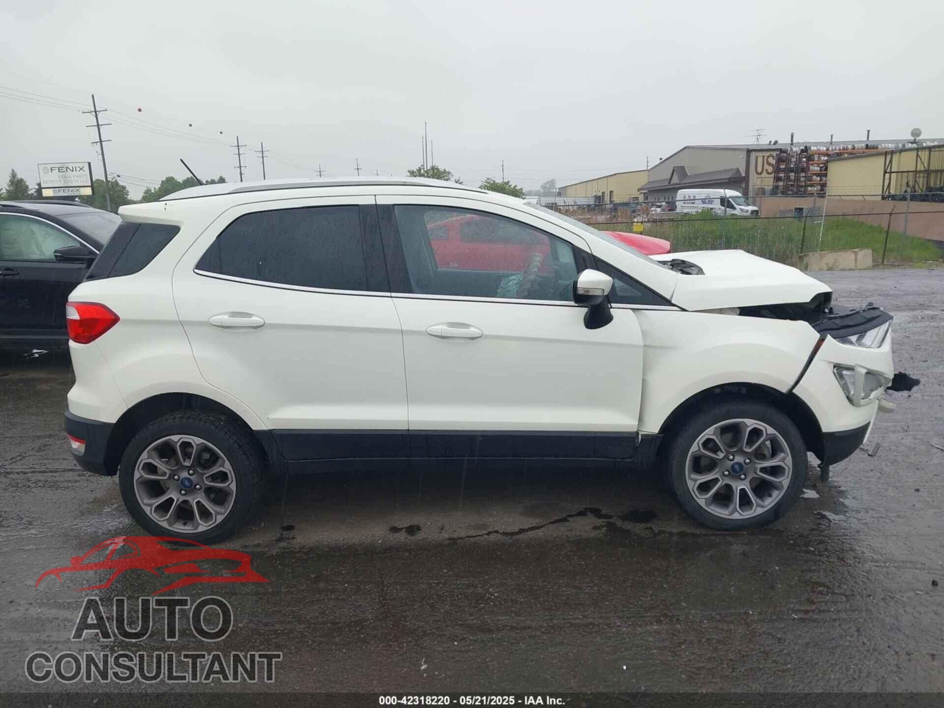 FORD ECOSPORT 2021 - MAJ6S3KL3MC404966