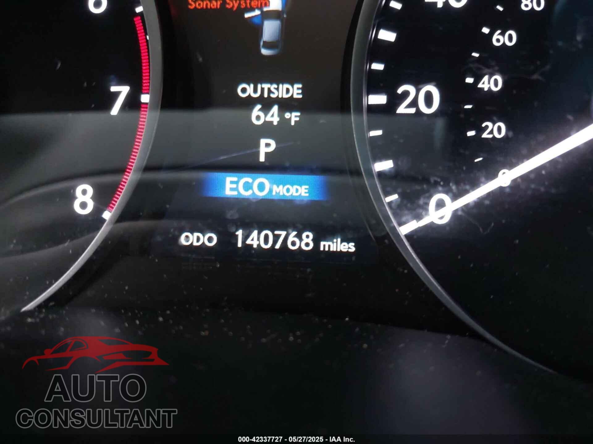 LEXUS ES 350 2013 - JTHBK1GG5D2060358