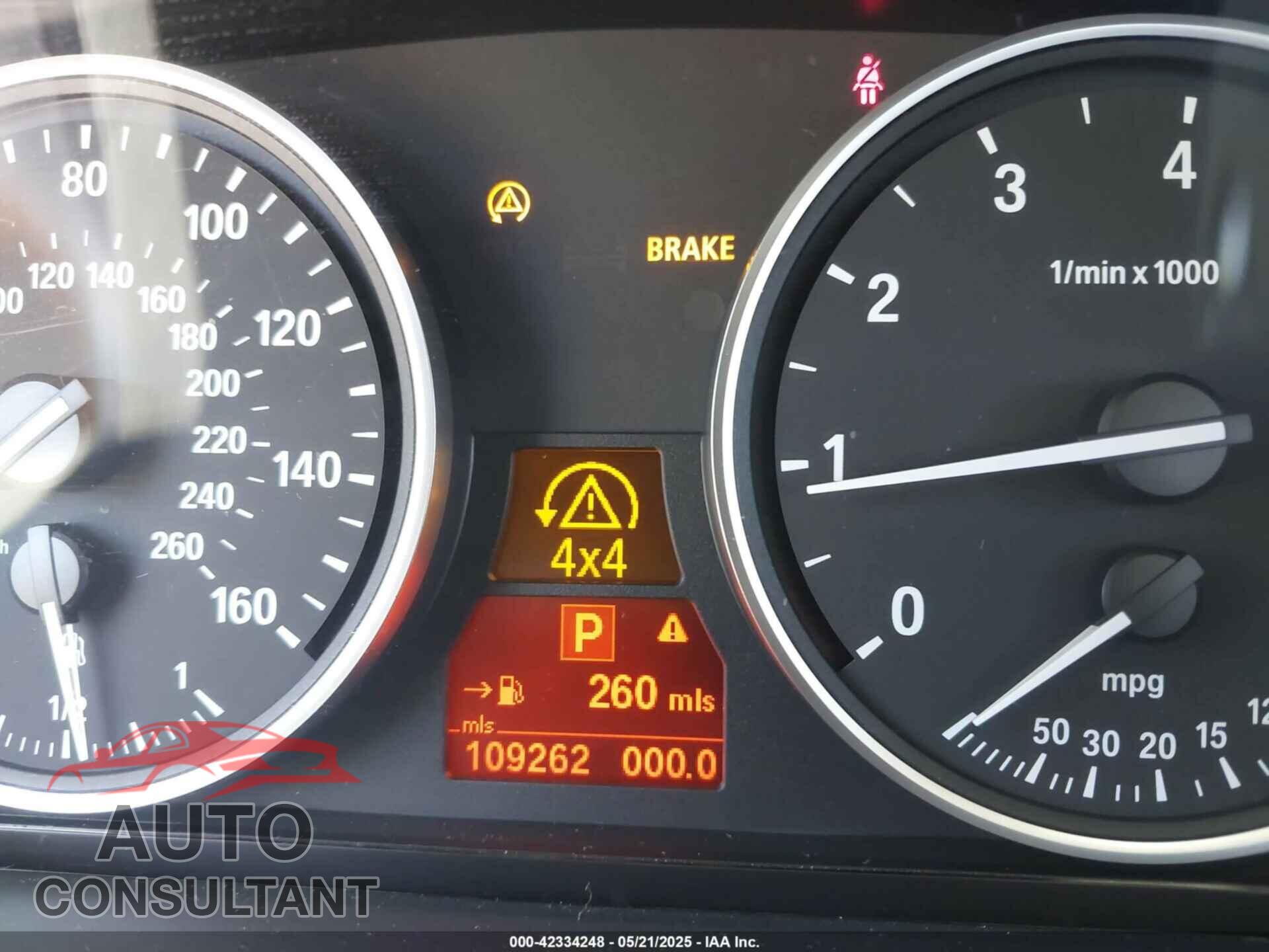 BMW 535I 2010 - WBAPT7C55AC237585