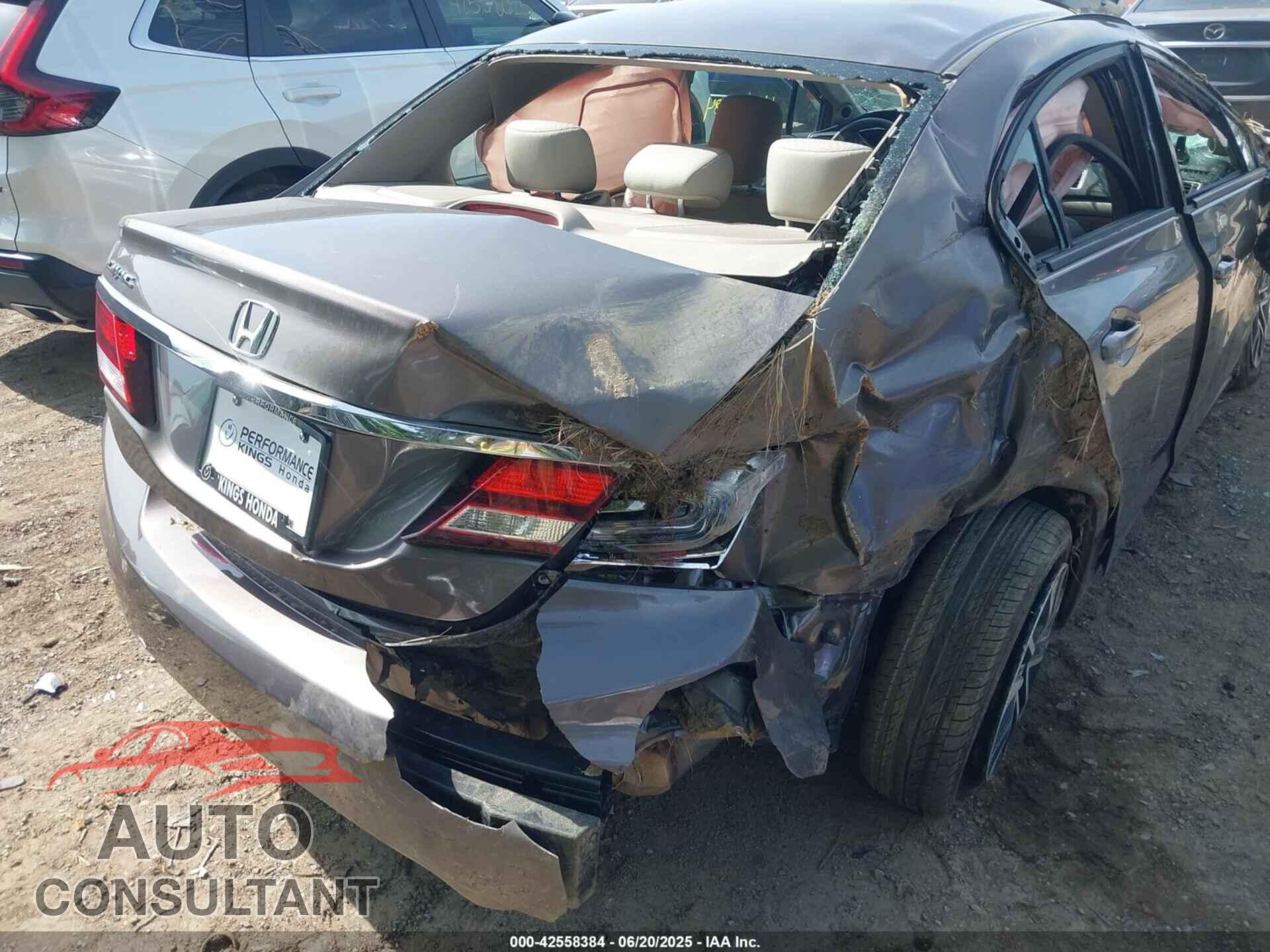 HONDA CIVIC 2014 - 19XFB2F84EE246383