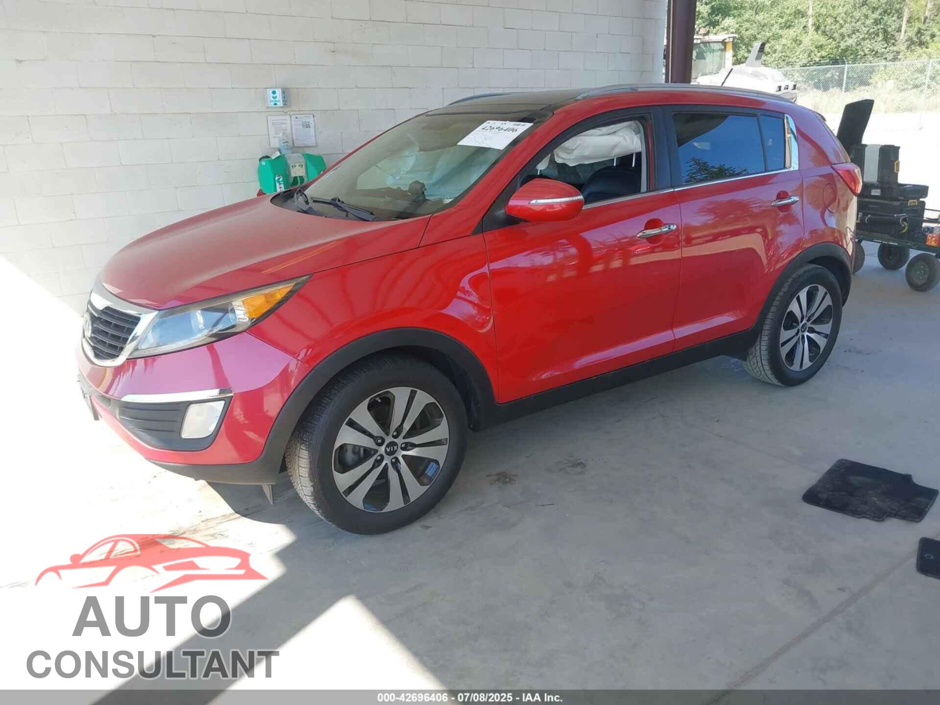 KIA SPORTAGE 2012 - KNDPC3A20C7348450