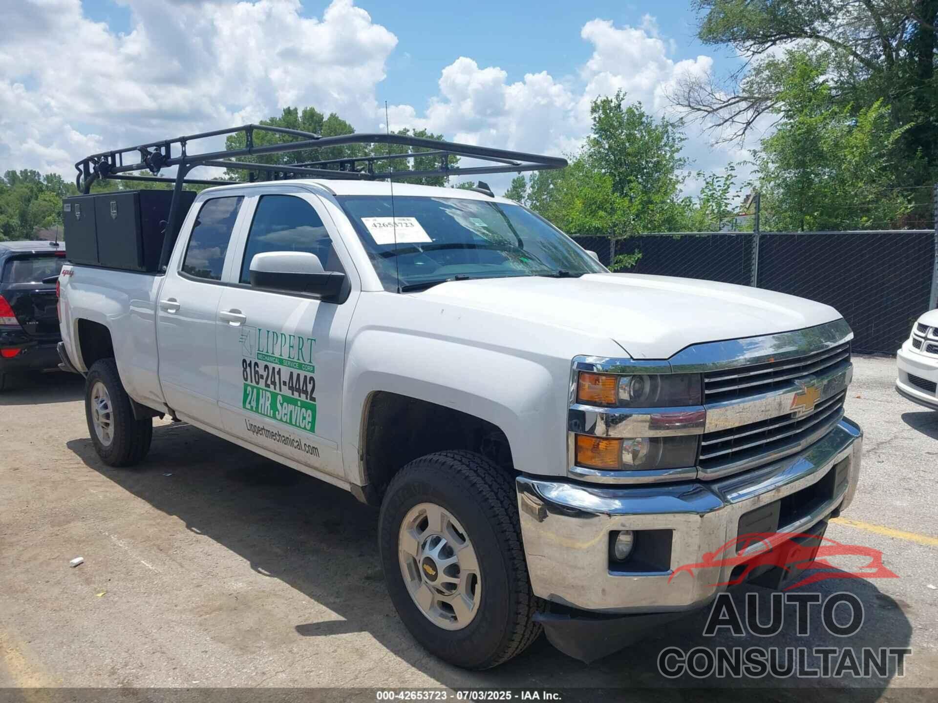 CHEVROLET SILVERADO 2500HD 2016 - 1GC2KVEG5GZ130271