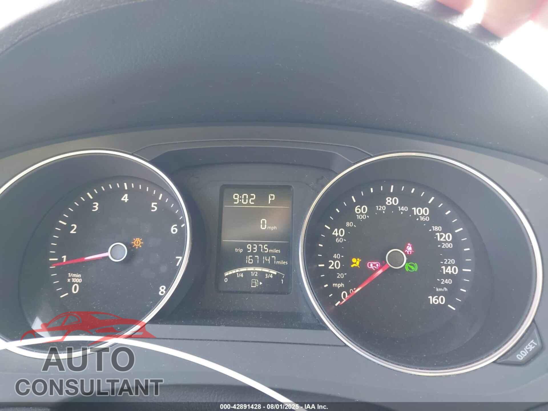 VOLKSWAGEN JETTA 2017 - 3VW2B7AJ6HM256362