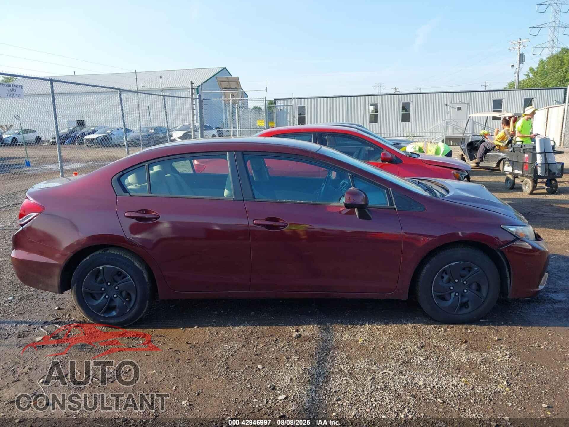 HONDA CIVIC 2013 - 19XFB2F51DE068744
