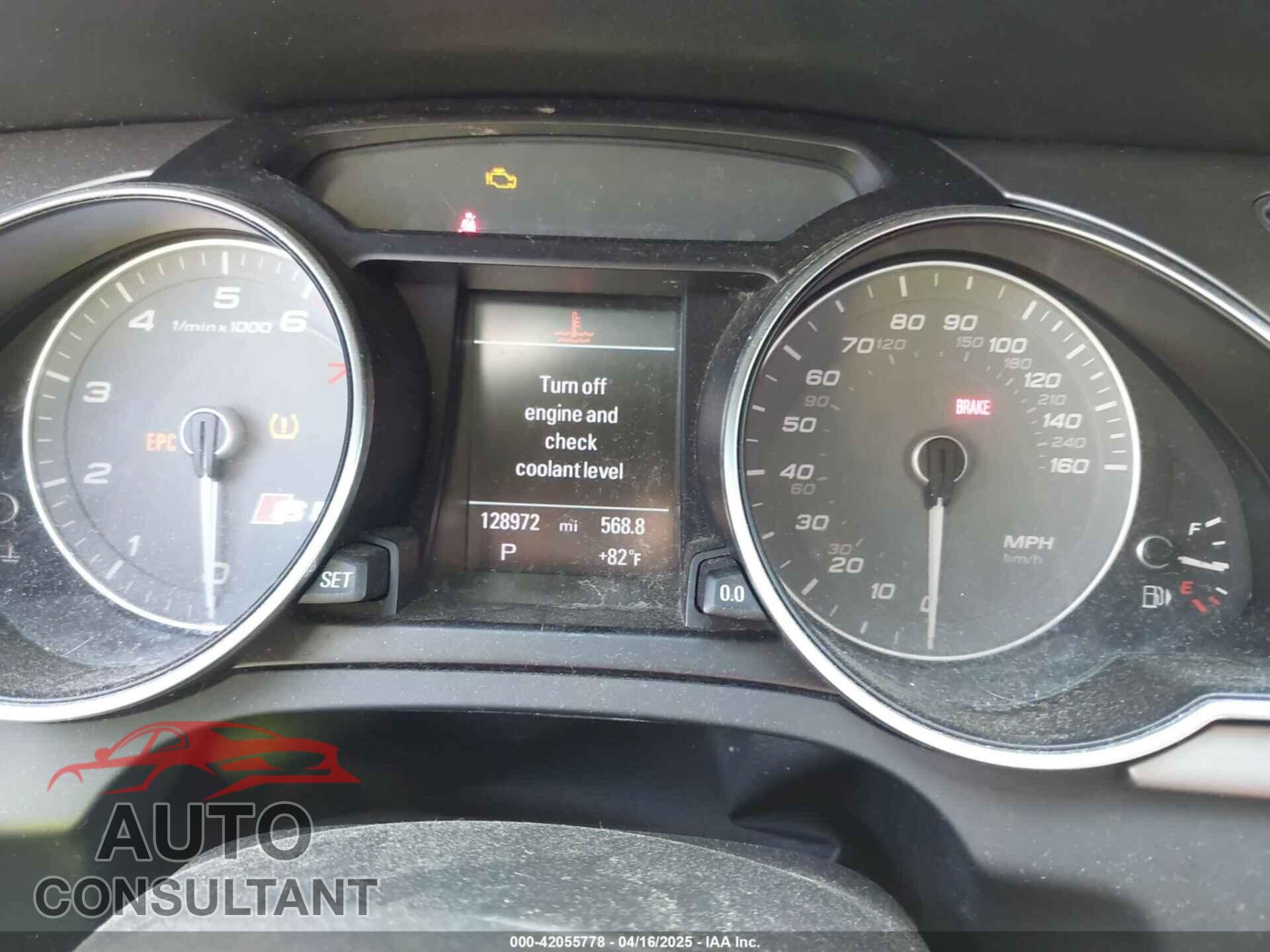 AUDI S5 2013 - WAUCGAFR8DA039713