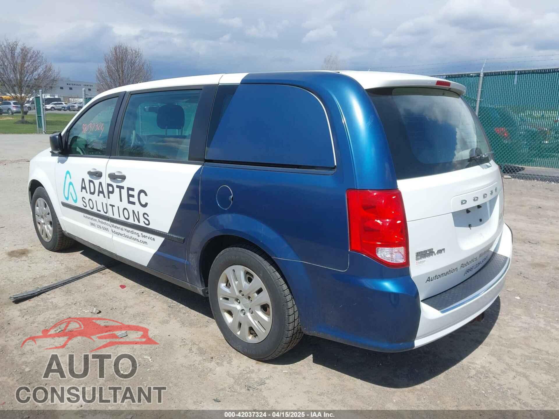 DODGE GRAND CARAVAN 2016 - 2C4RDGBG6GR343068