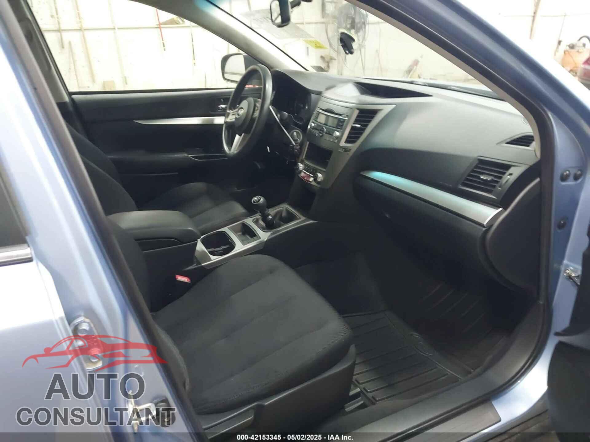 SUBARU OUTBACK 2011 - 4S4BRBAC5B1407551