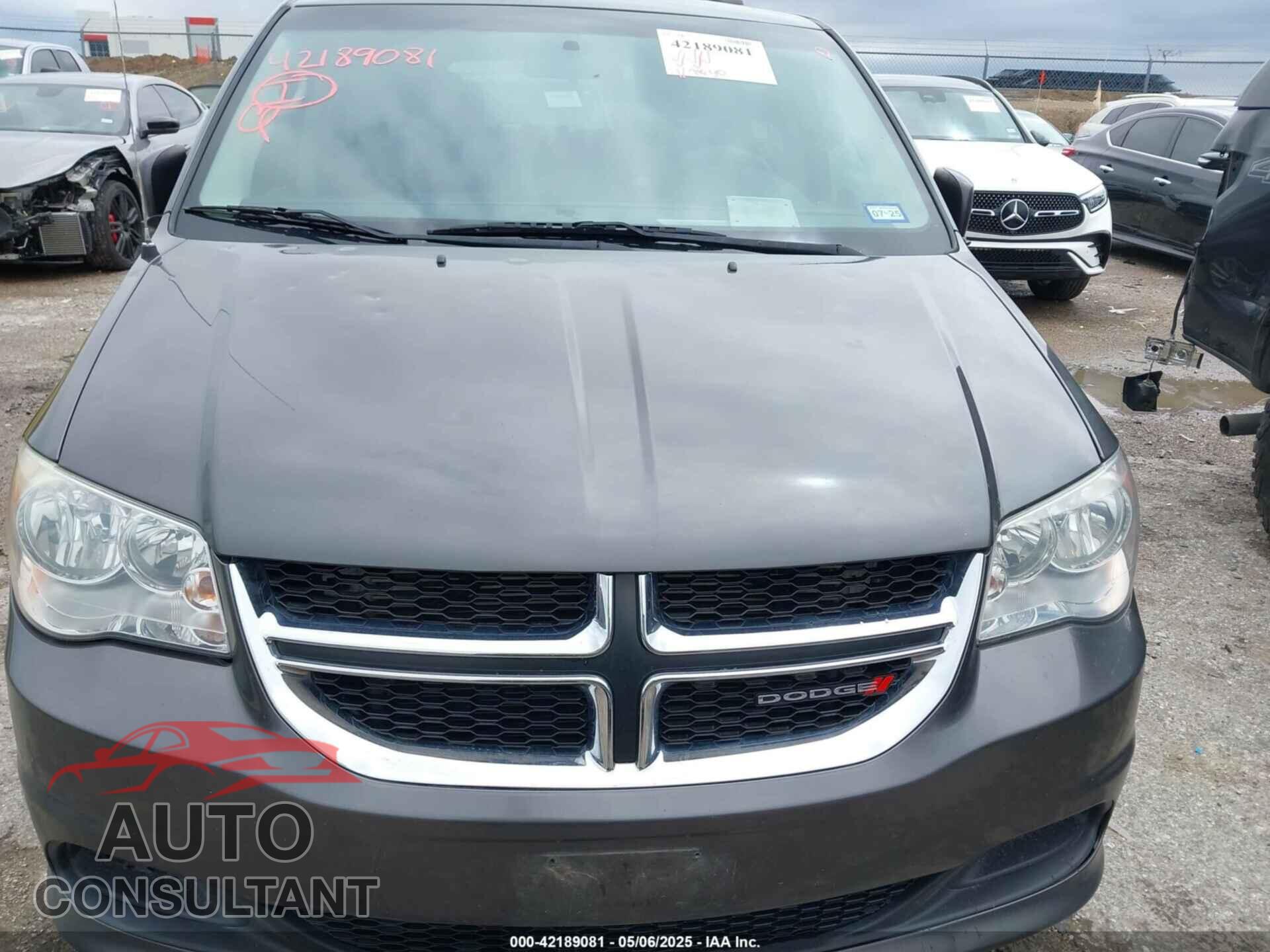 DODGE GRAND CARAVAN 2016 - 2C4RDGCG2GR181082