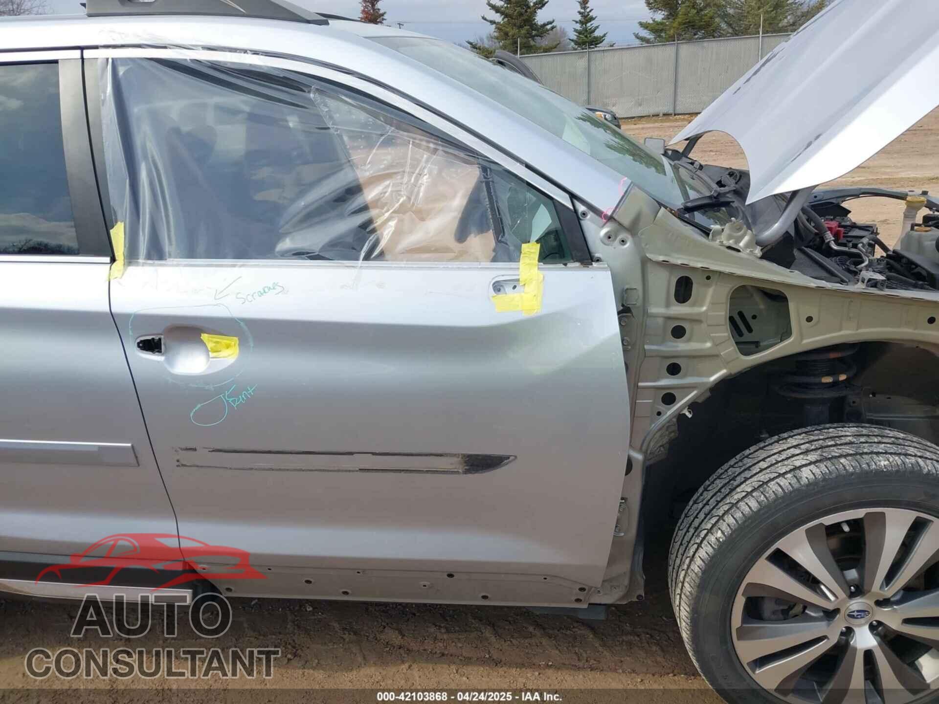 SUBARU ASCENT 2019 - 4S4WMAPD4K3433492